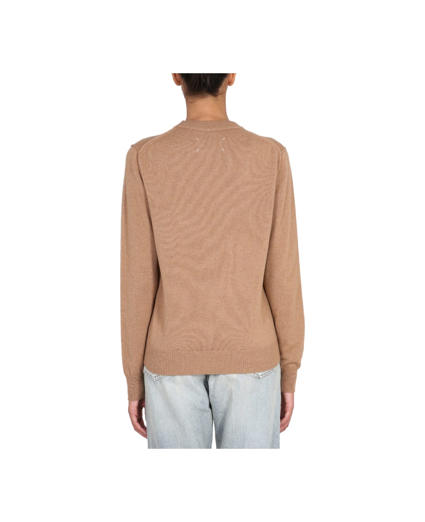 Maison Margiela Cashmere Sweater - BEIGE ニットウェア