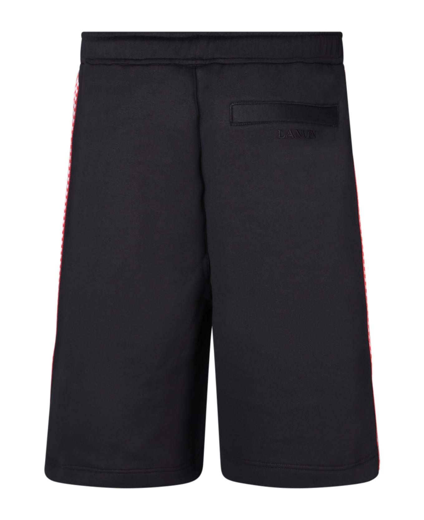 Lanvin 'side Curb' Bermuda Shorts - Black