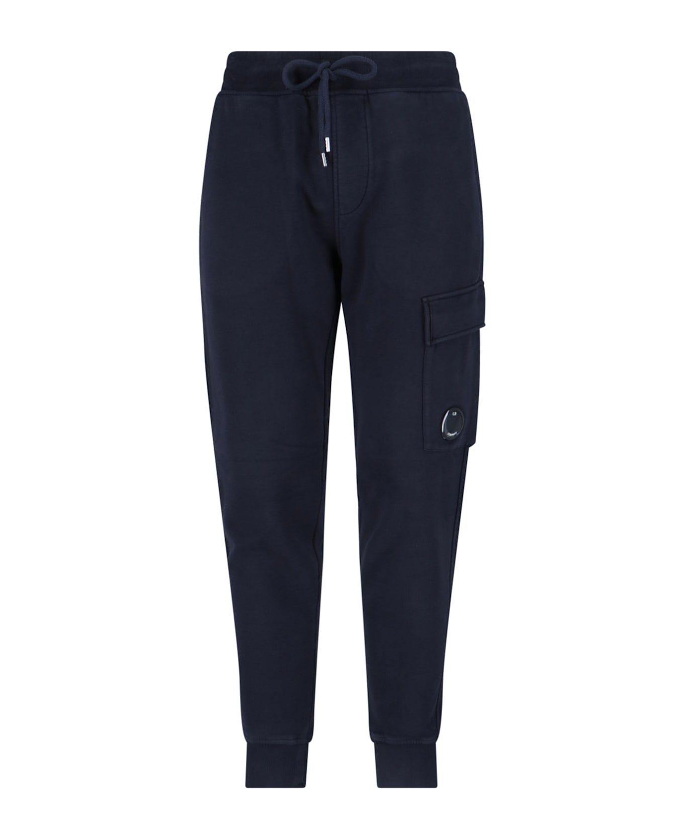 C.P. Company Logo Sporty Pants - Blue