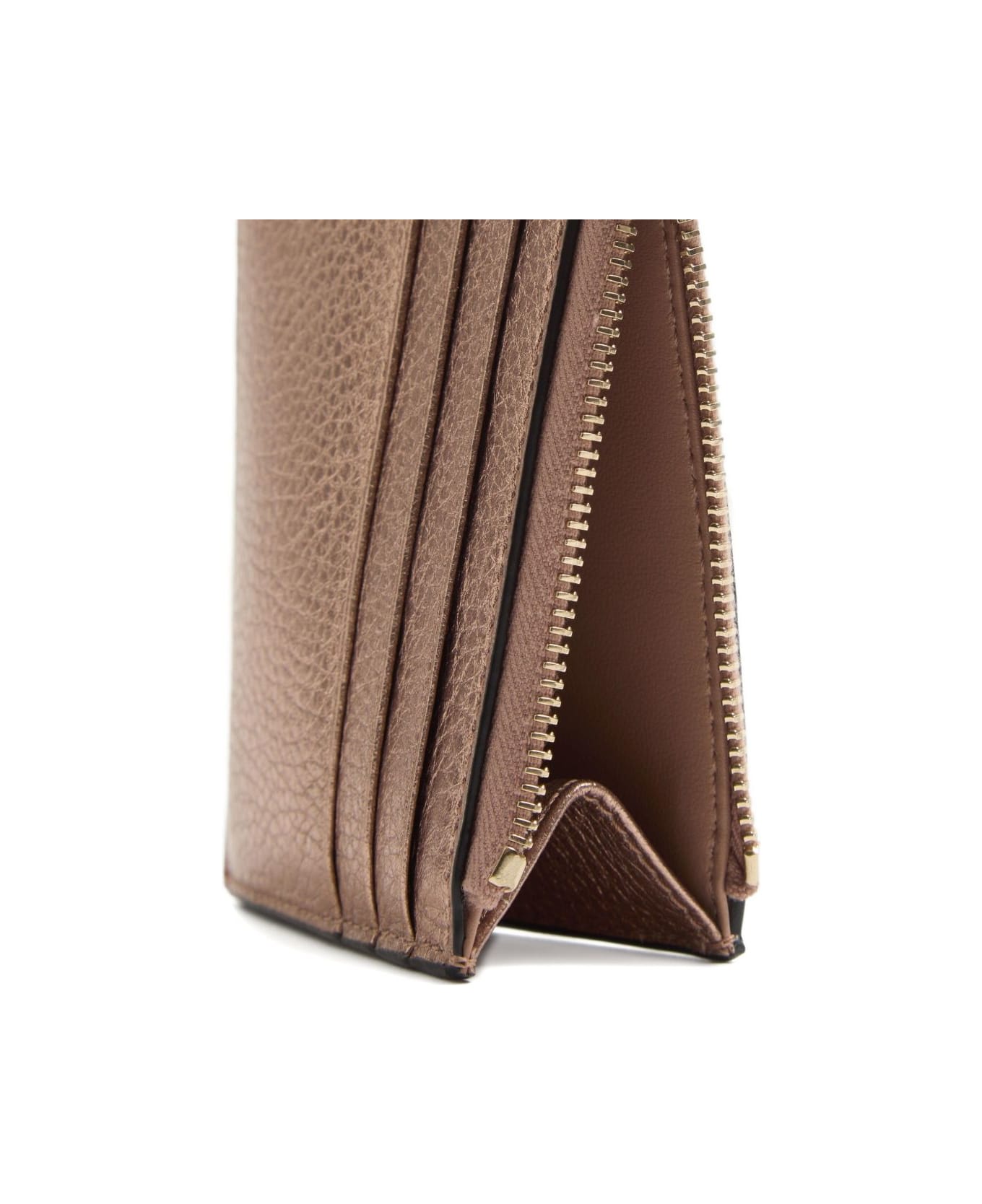 Valentino Garavani Rockstud Leather Coin Purse - Pink