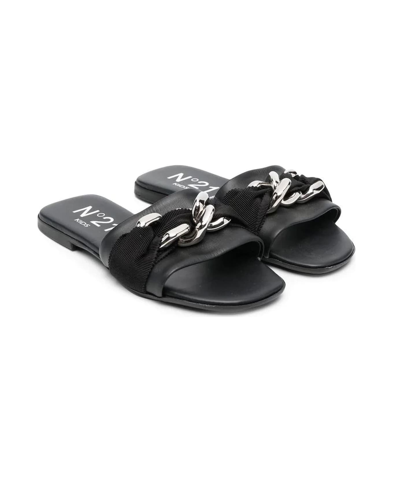 N.21 N°21 Sandals Black - Black