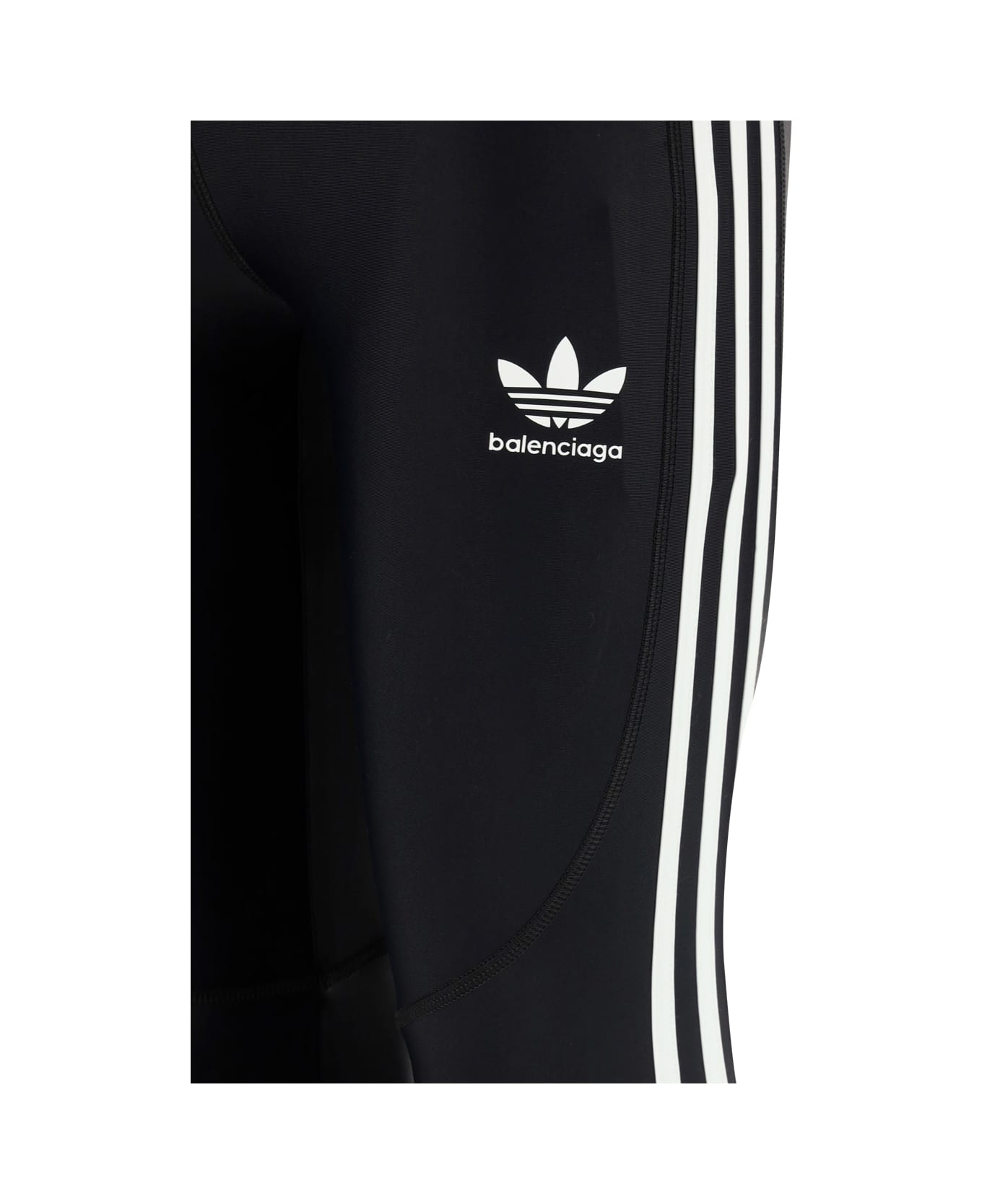 Balenciaga X Adidas - Technical Fabric Leggings - Black