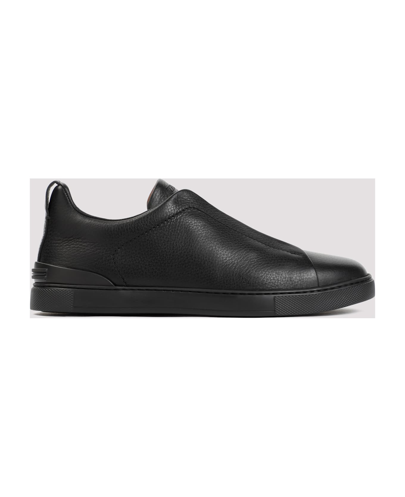 Zegna Triple Stitch Sneakers - Nee Nero Unito
