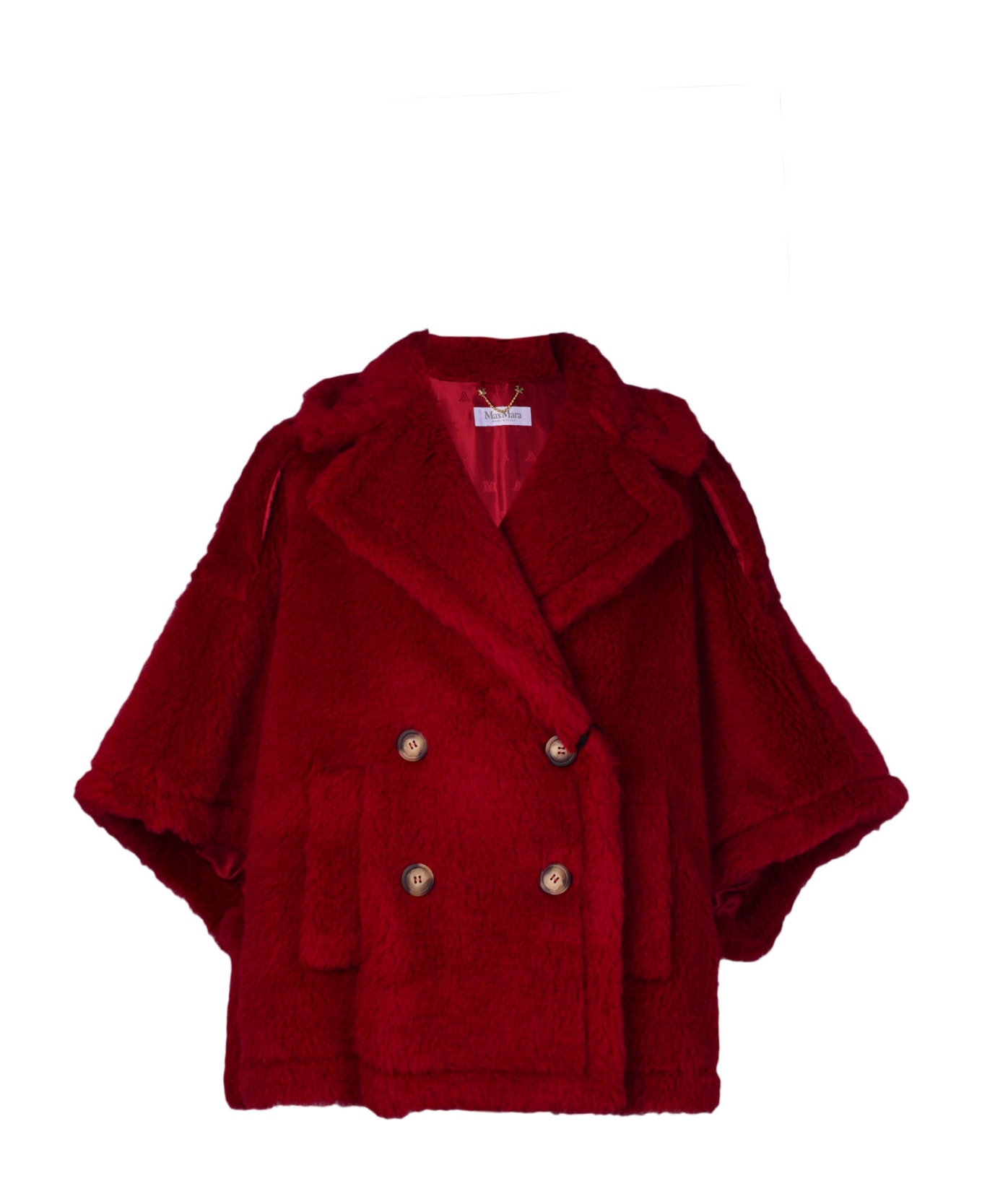 Max Mara Puffer Jacket - Red