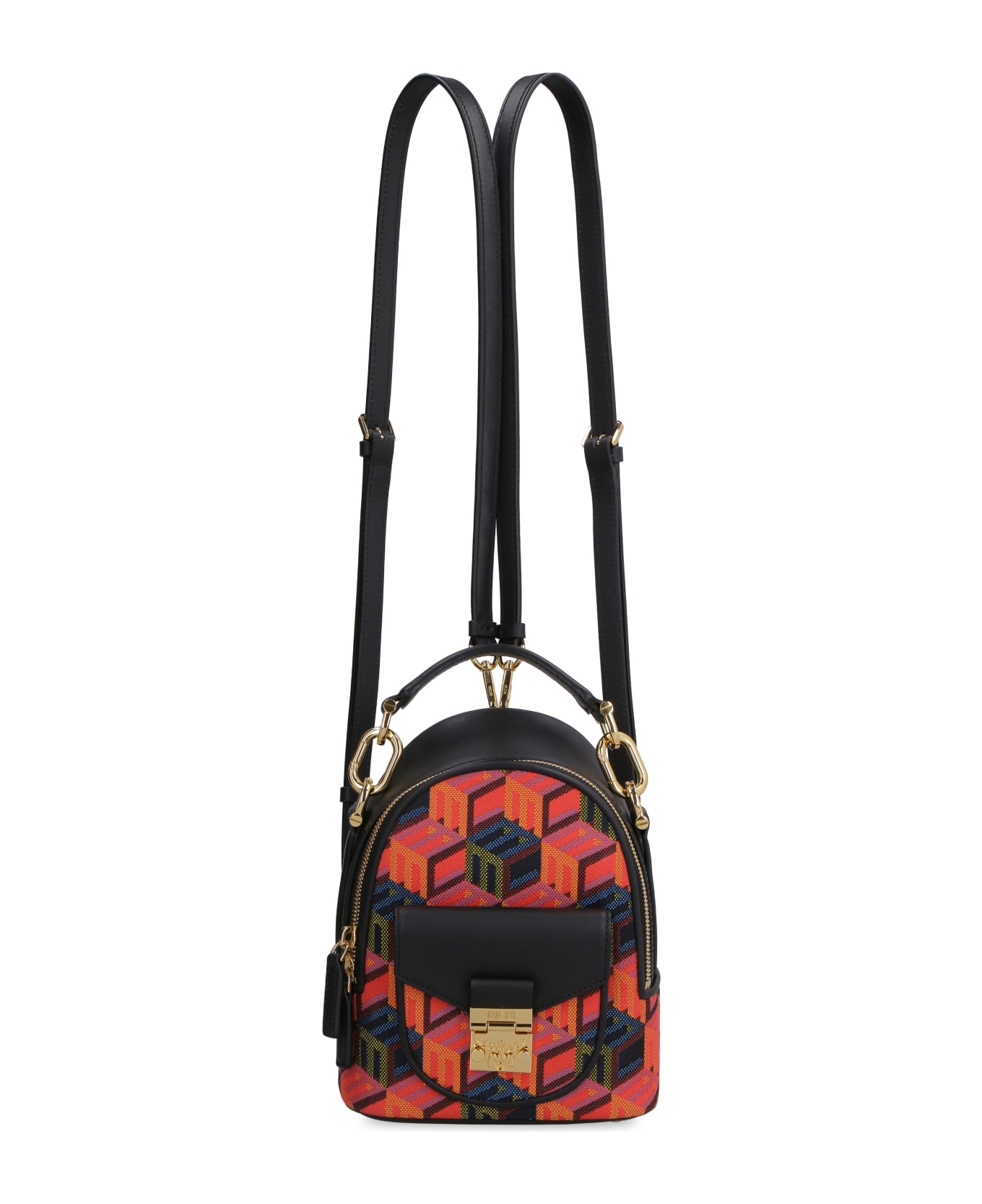 MCM Patricia Small Convertible Backpack - Multicolor