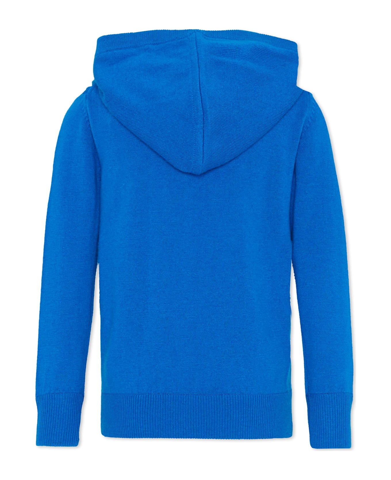 MC2 Saint Barth Blue Sweater For Boy With Logo - Blue