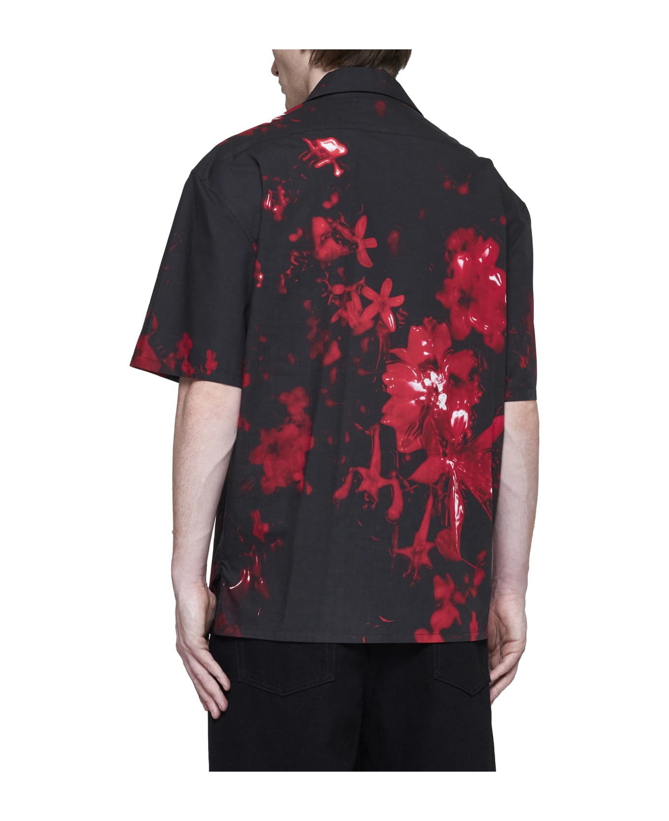 Alexander McQueen Shirt - Black-red