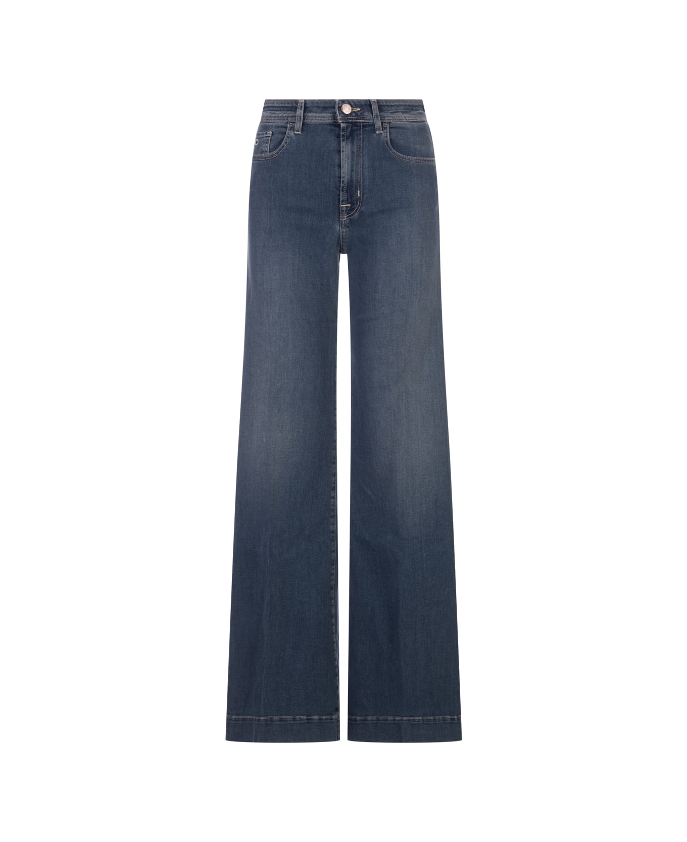 Jacob Cohen Medium Blue Wide Leg Jackie Jeans デニム 通販