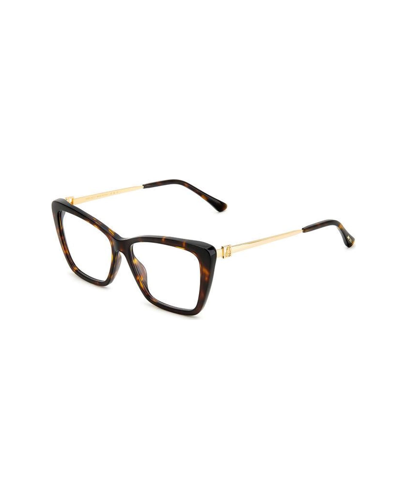 Jimmy Choo Eyewear Jc375 086/15 Glasses - Marrone アイウェア