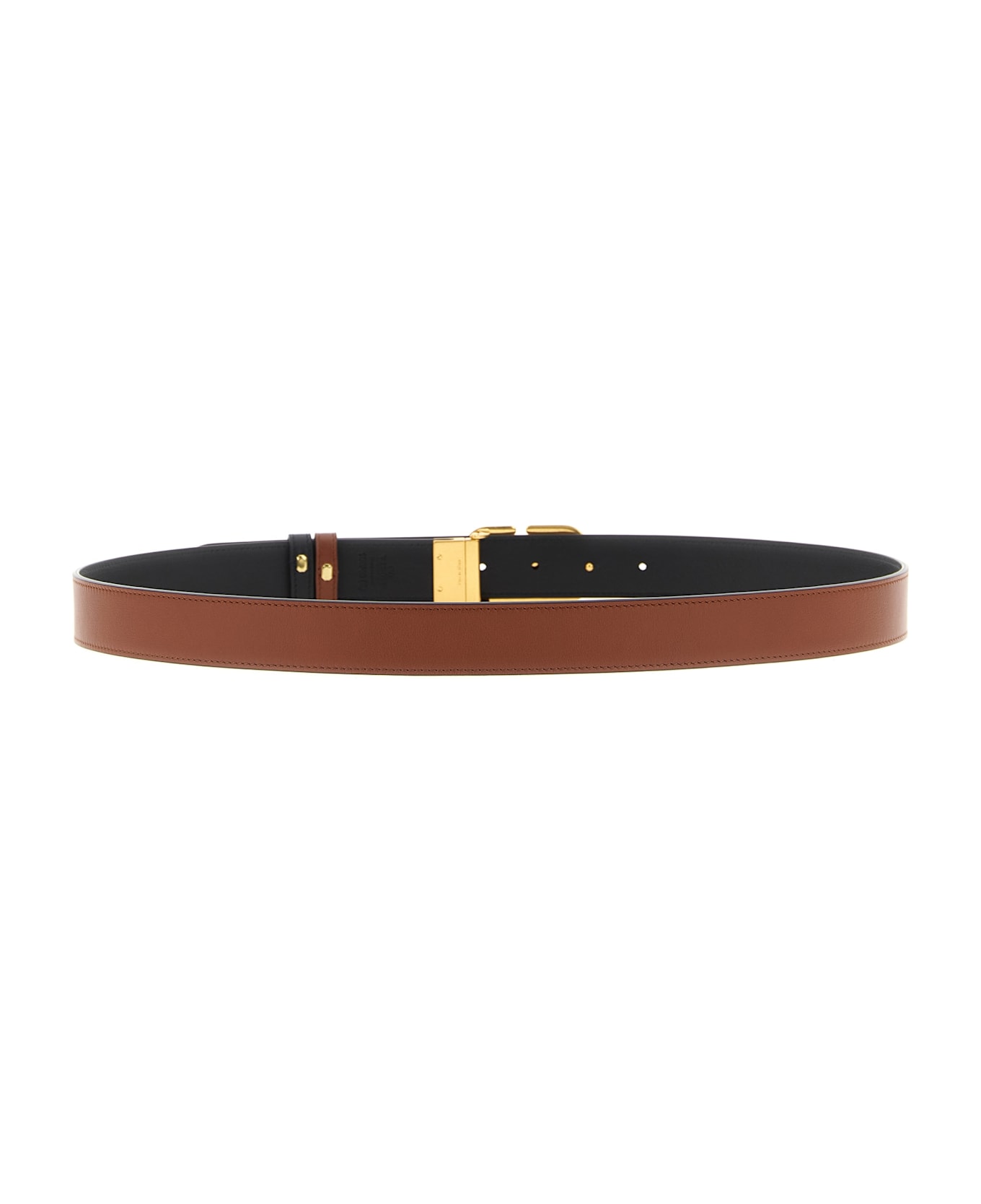 Valentino Garavani Vlogo Reversible Belt - Beige
