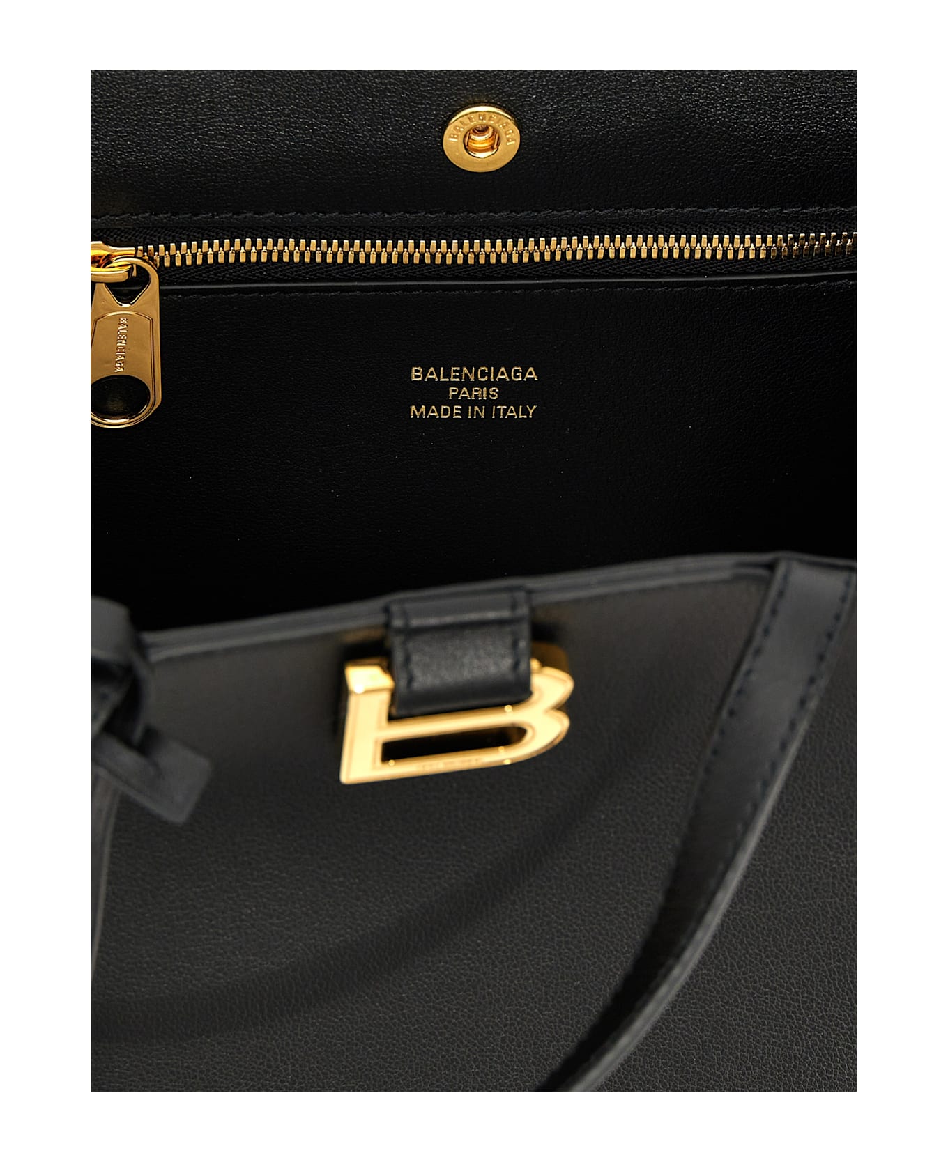 Balenciaga 'tote Hourglass Soft' Small Handbag - Black  