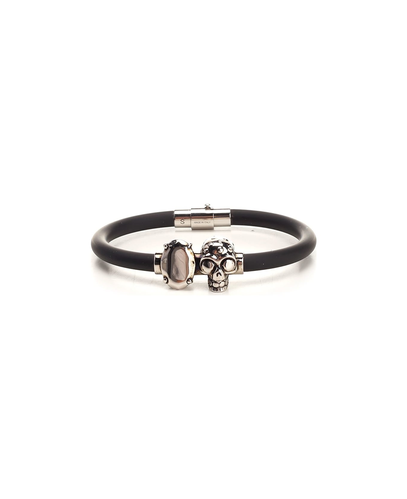 Alexander McQueen Rubber Bracelet - Black