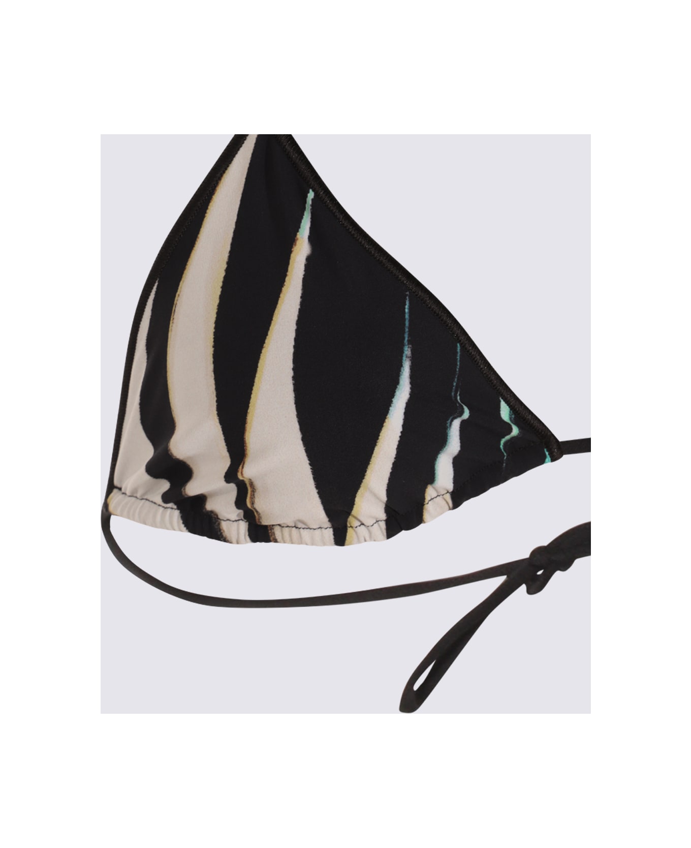 Roberto Cavalli Black And White Beachwear - Turquoise
