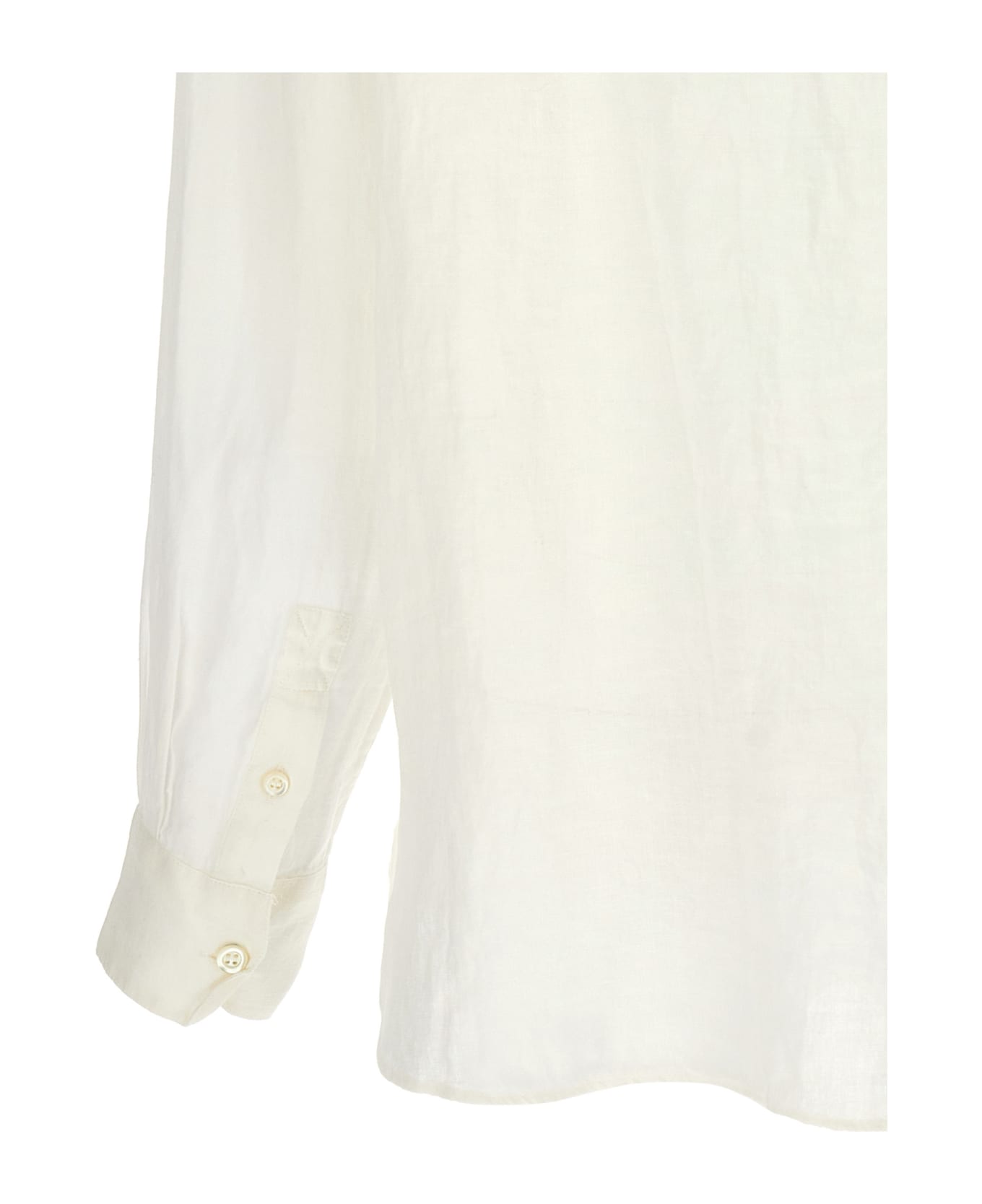 A.P.C. Sela Linen Shirt - Aac Off White