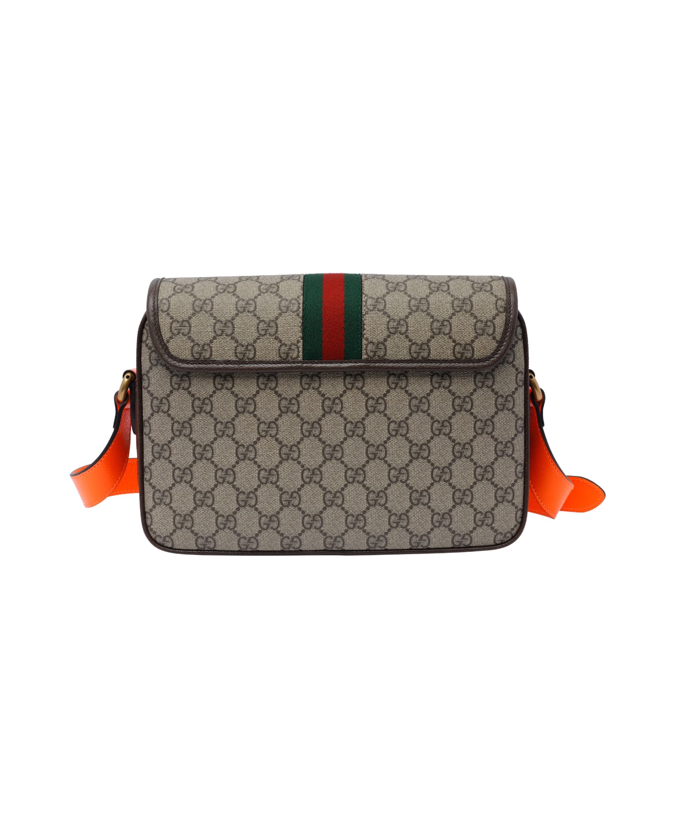 Gucci Ophidia Gg Messenger Bag - Brown