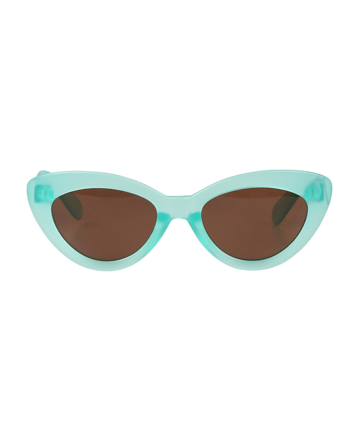 Molo Green Simba Sunglasses For Girl - Light Blue