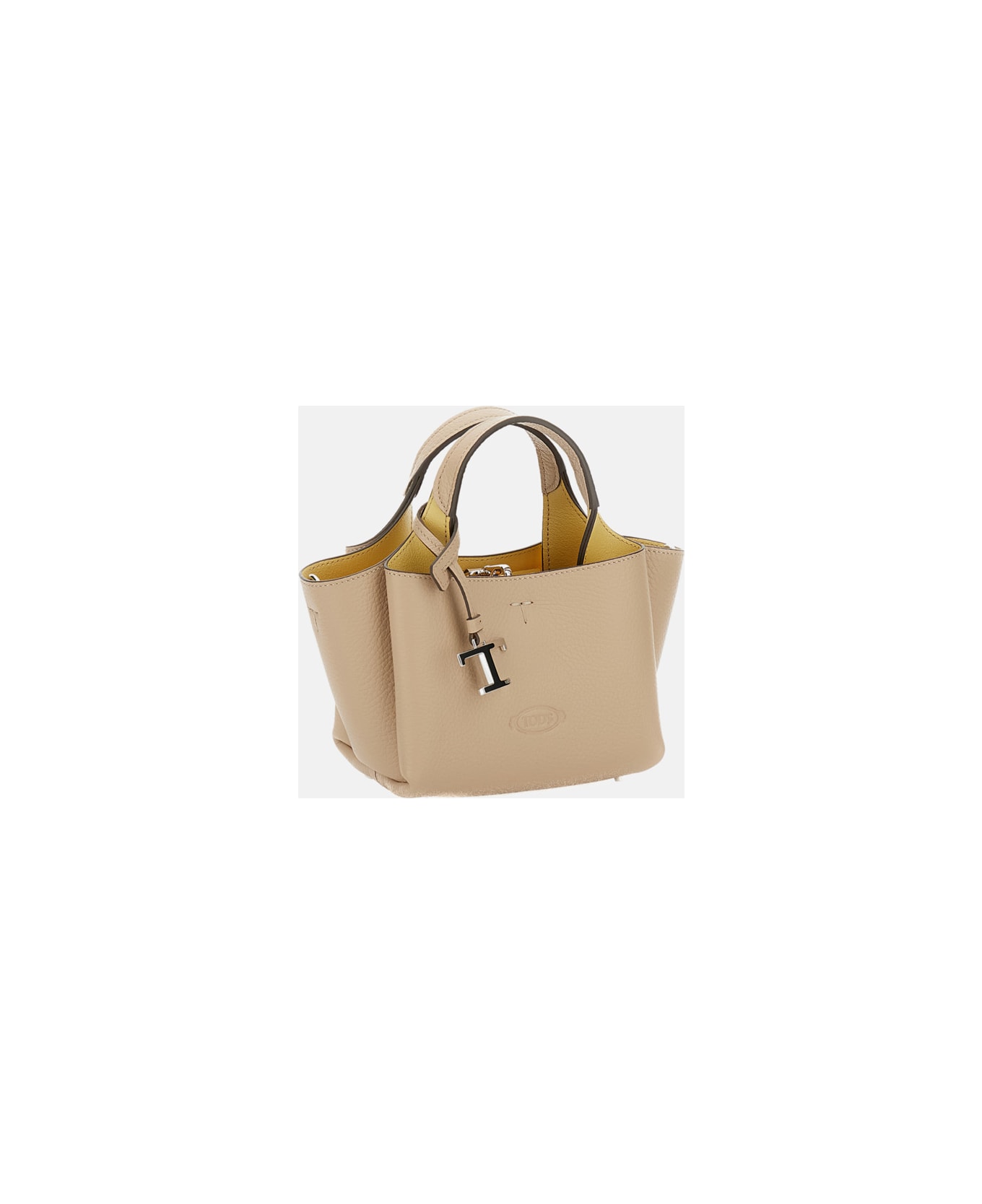Tod's Mini Leather Bag - Beige