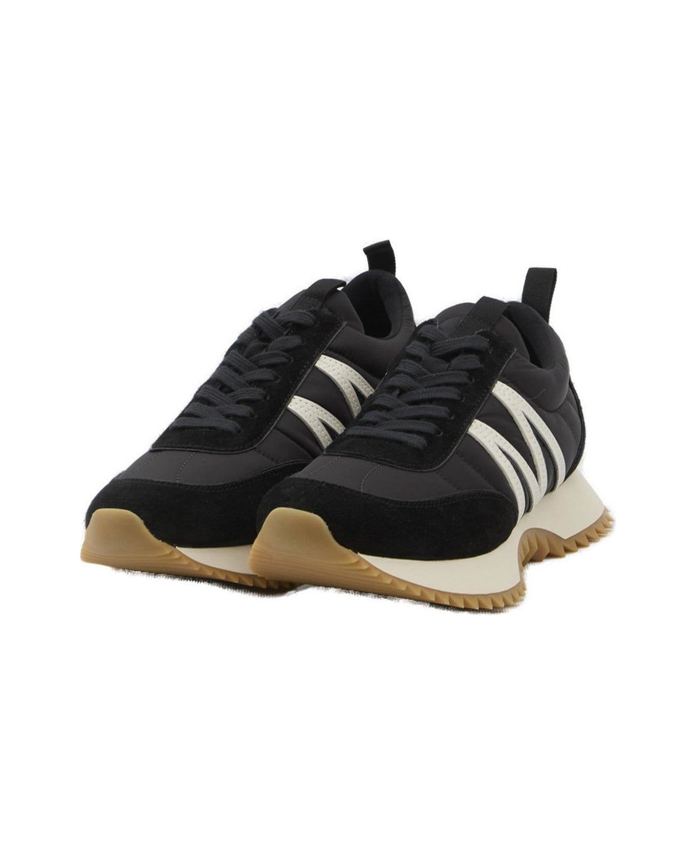 Moncler Pacey Lace-up Trainers - Black