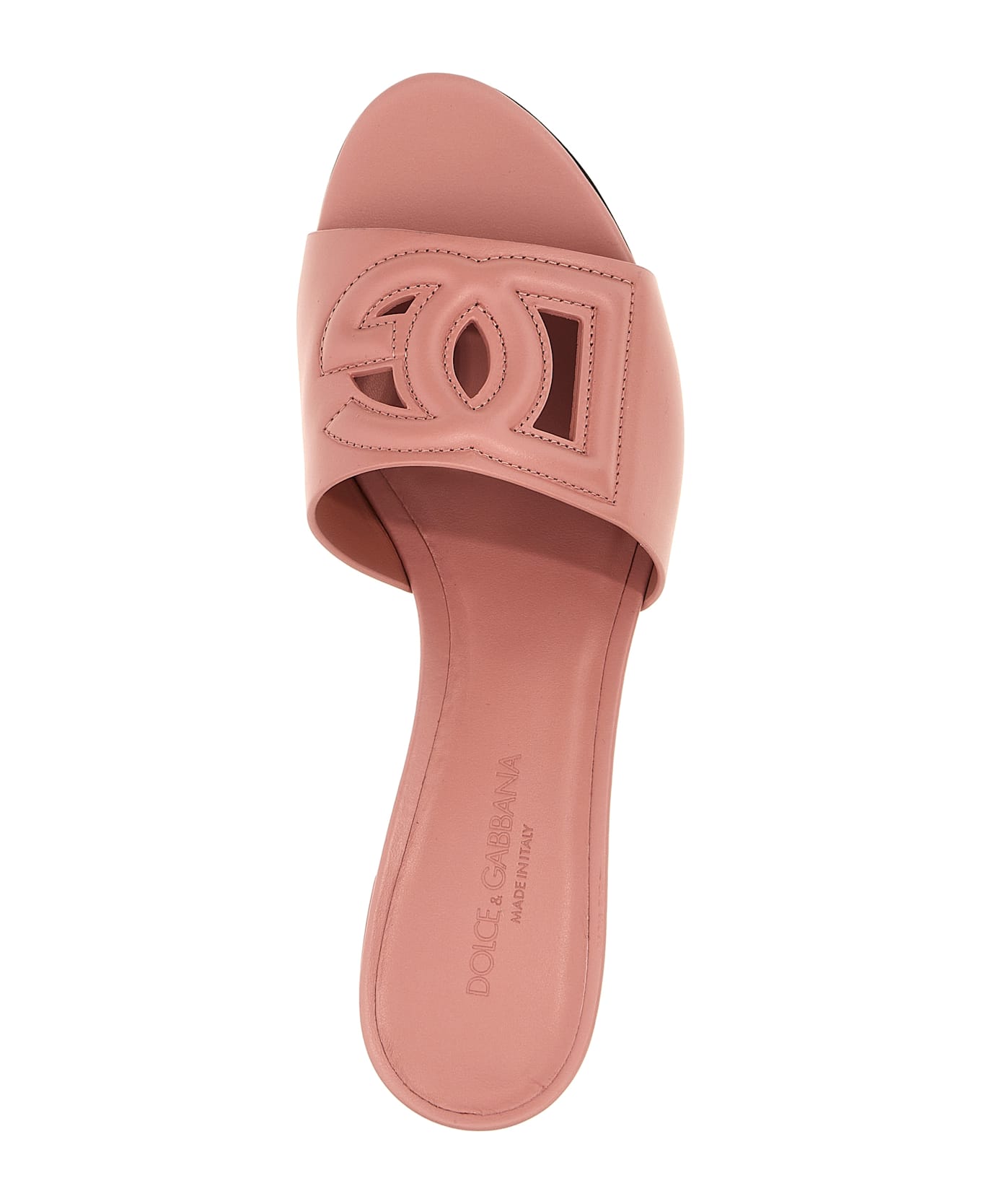 Dolce & Gabbana 'dg' Mules - Pink