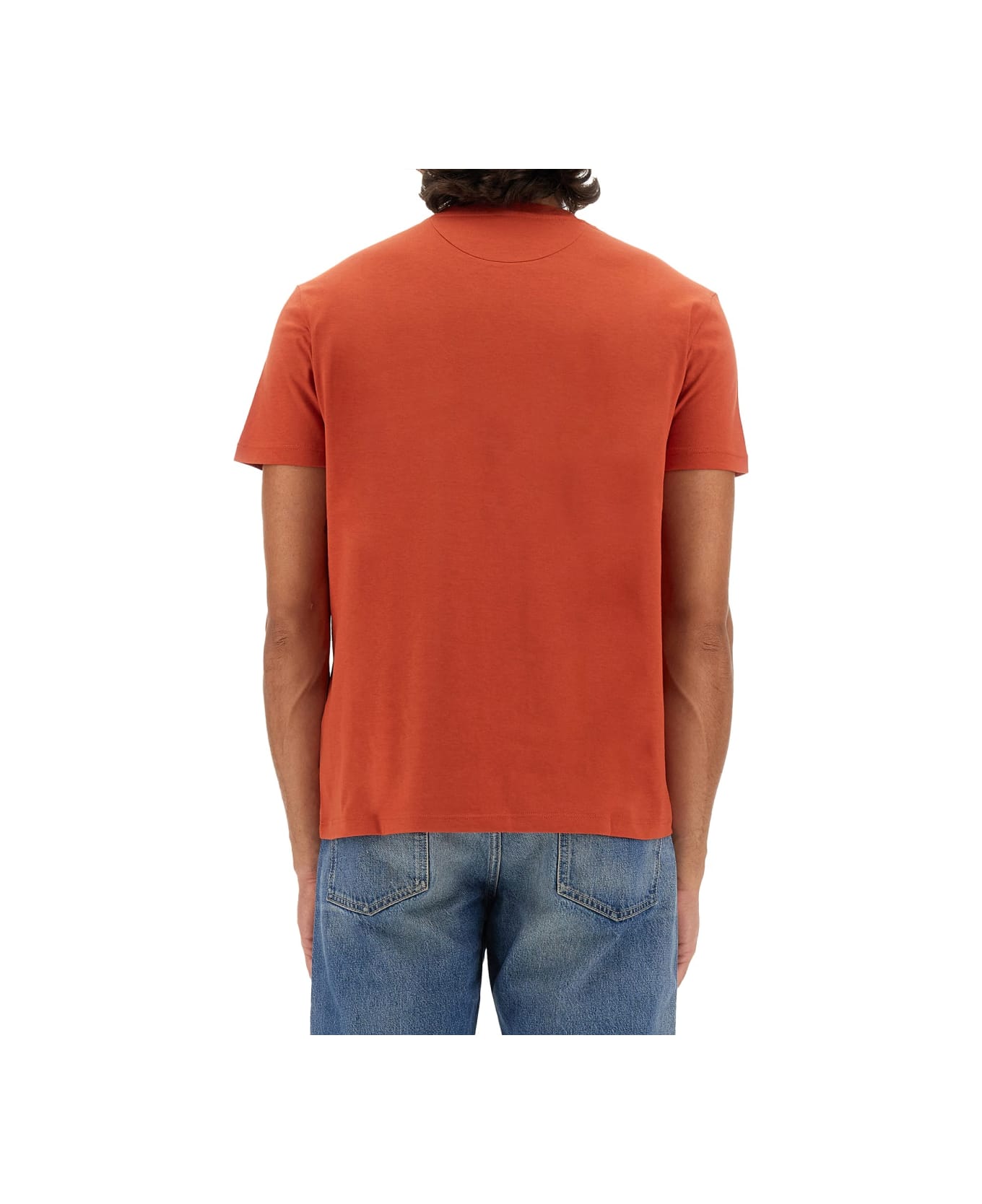 Valentino T-shirt With Logo - ORANGE