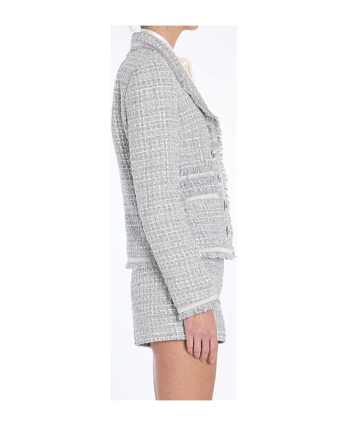 Dolce 
Gabbana Cotton Blazer - GREY