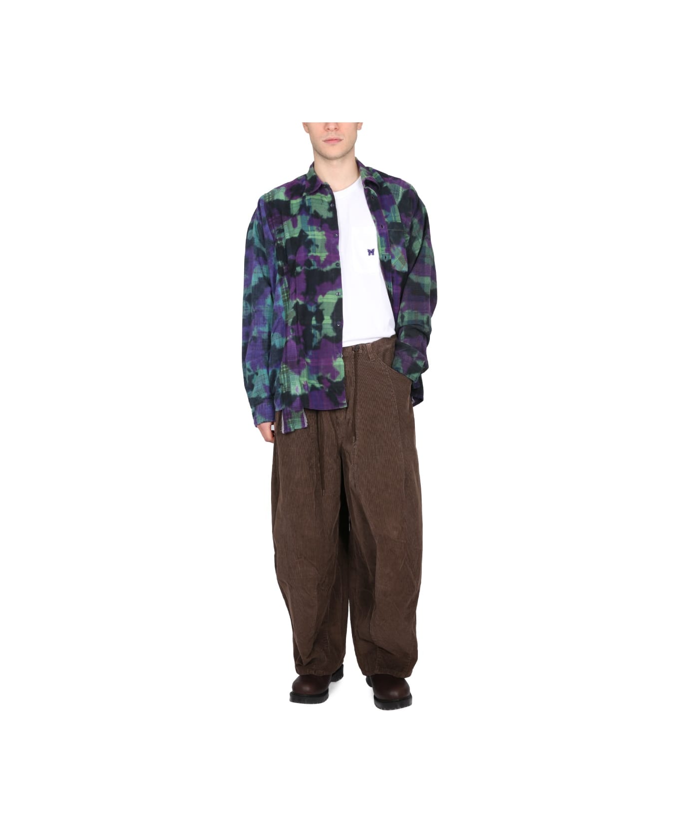 Needles Uneven Dye Shirt - MULTICOLOUR