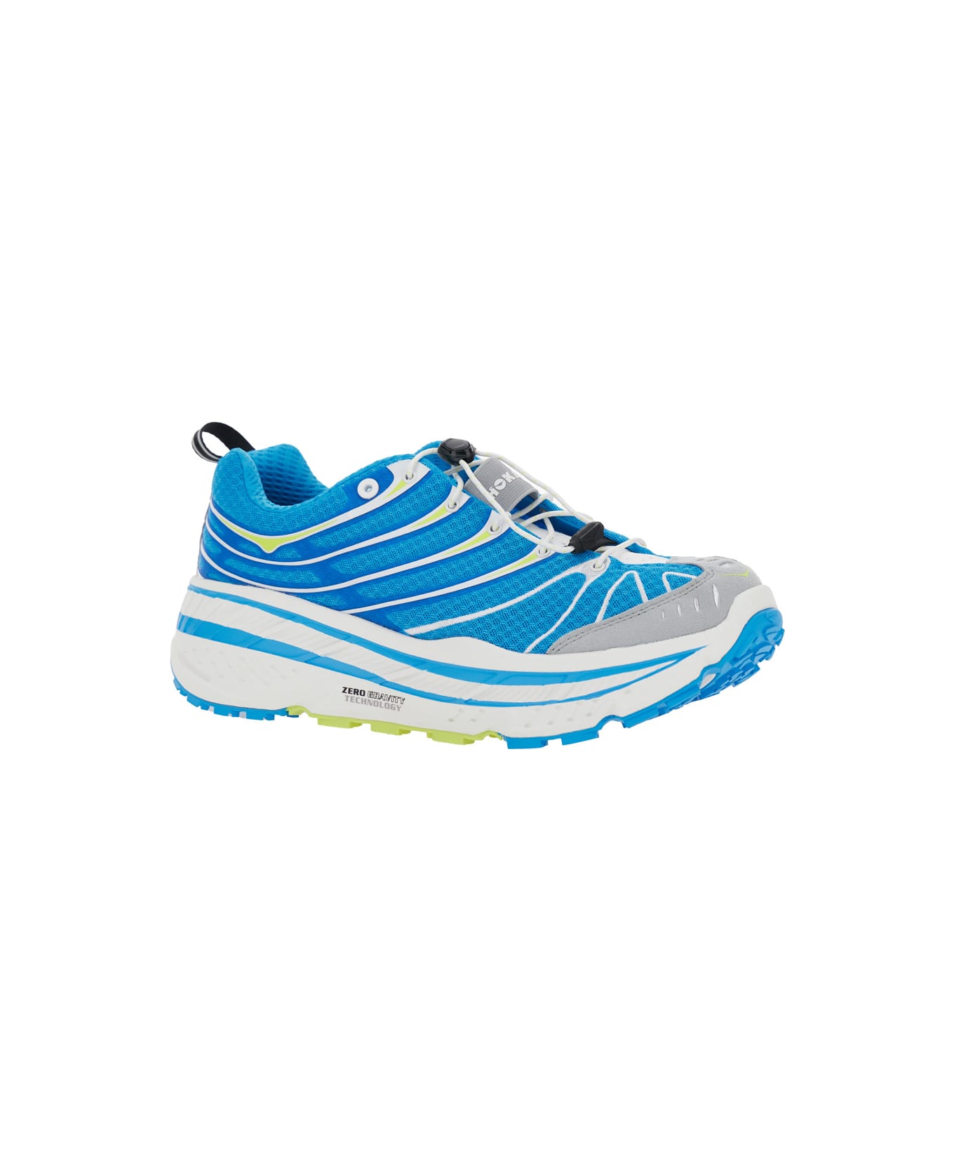 Hoka 
stinson Evo Og
 Blue Sneakers With Insert Design And Drawstring Closure In Synthetic Fiber Unisex - Light blue