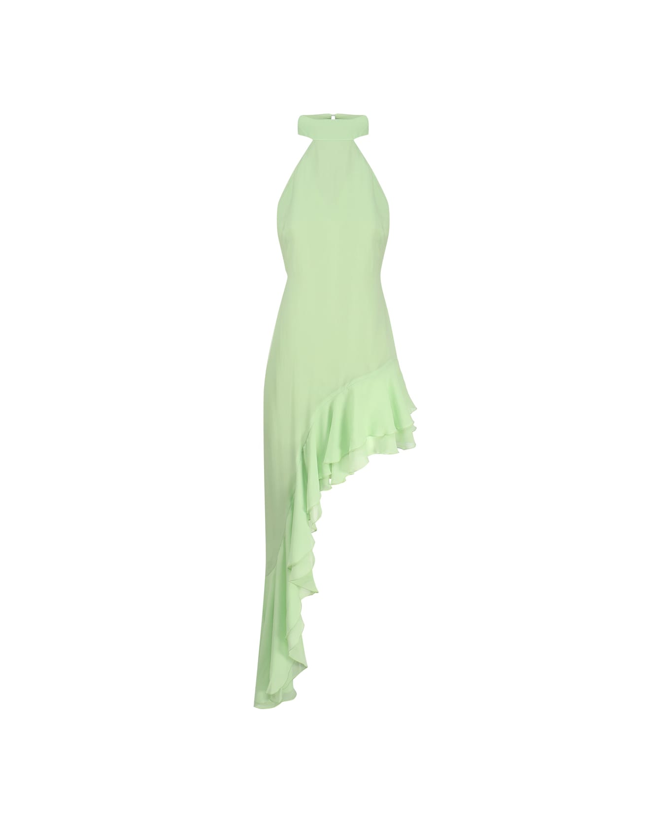 The Andamane Asymmetrical Dress - Green