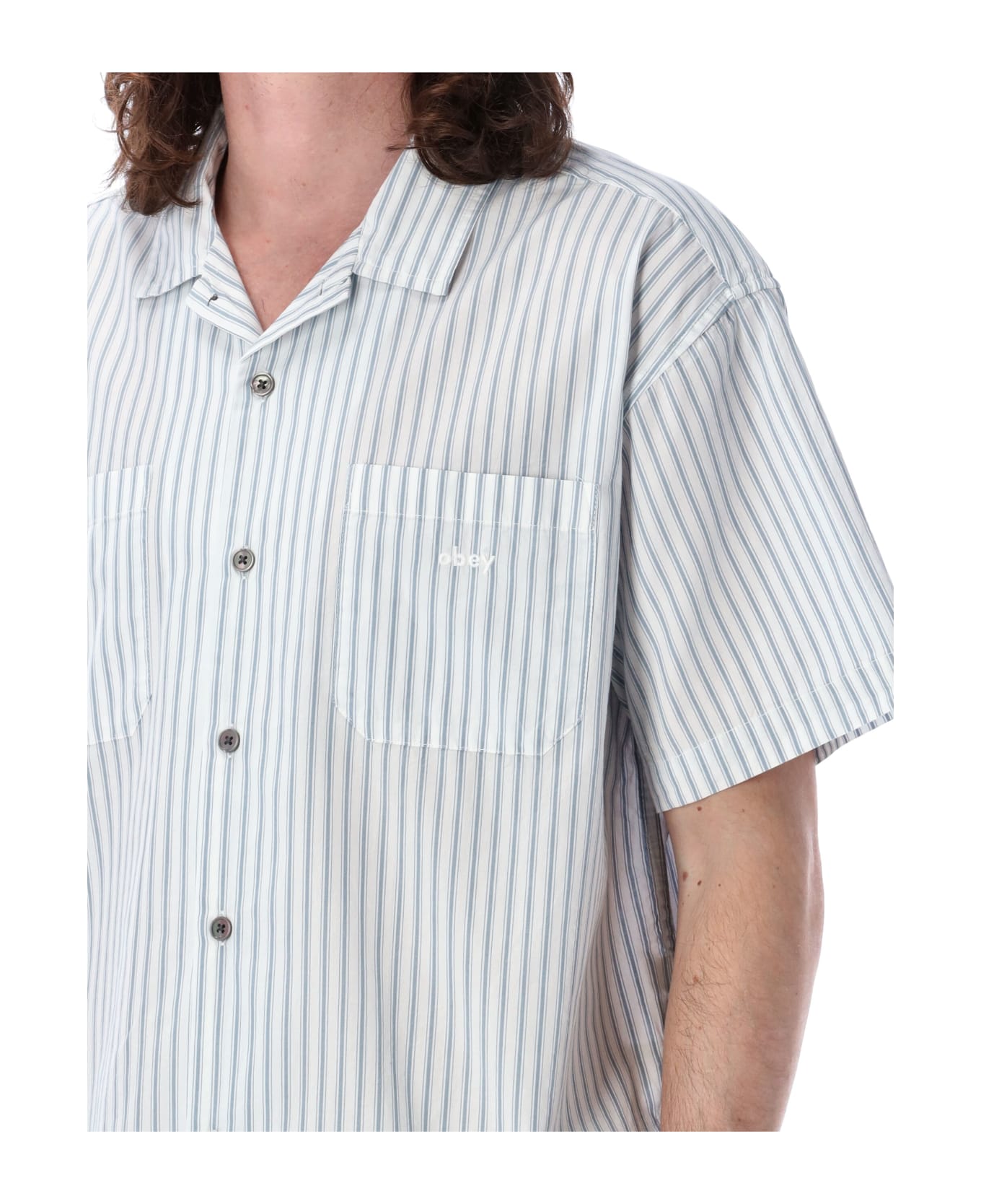 Obey Bigwig Stripe Shirt - GOODGREY