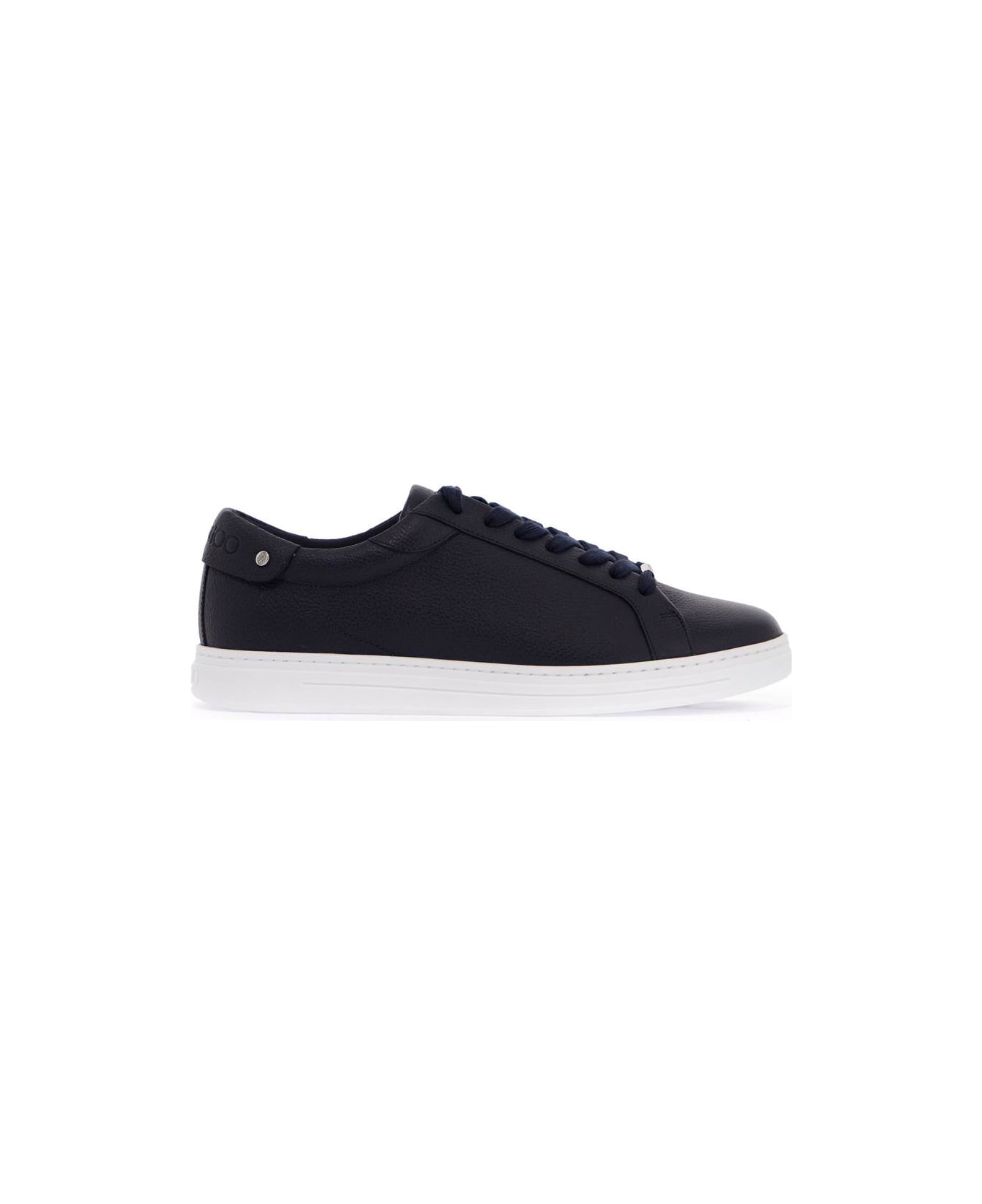 Jimmy Choo 'hammered Leather Rome Sneakers - V NAVY (Blue)