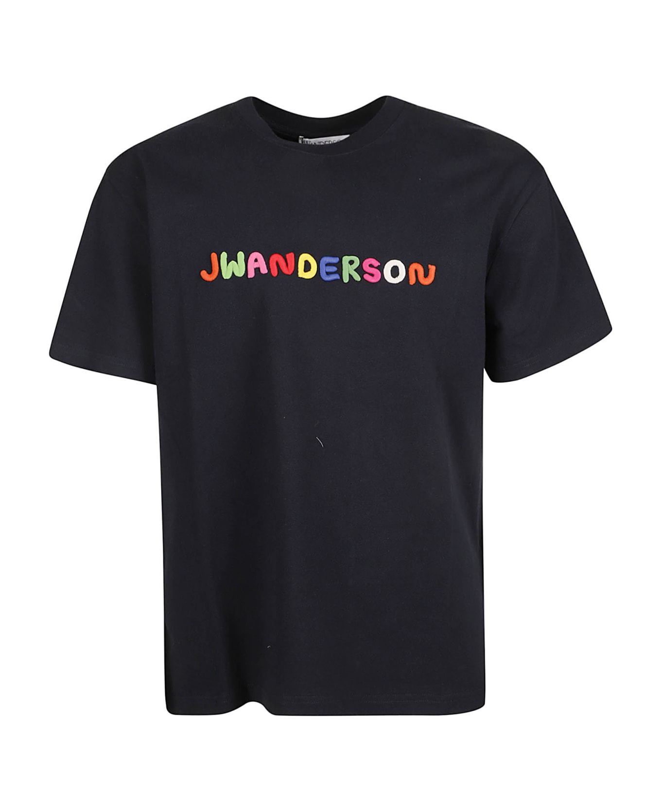 J.W. Anderson Logo Embroidery T-shirt - Navy