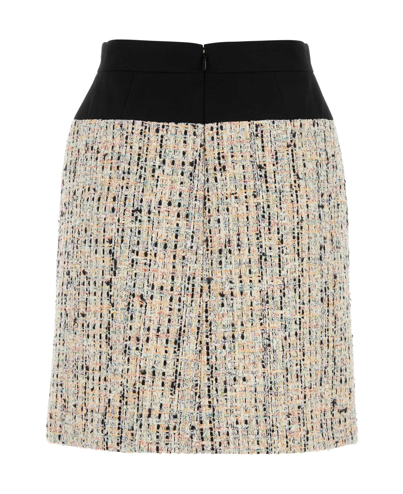 Alexander McQueen Boucle Skirt - MULTICOLOUR スカート