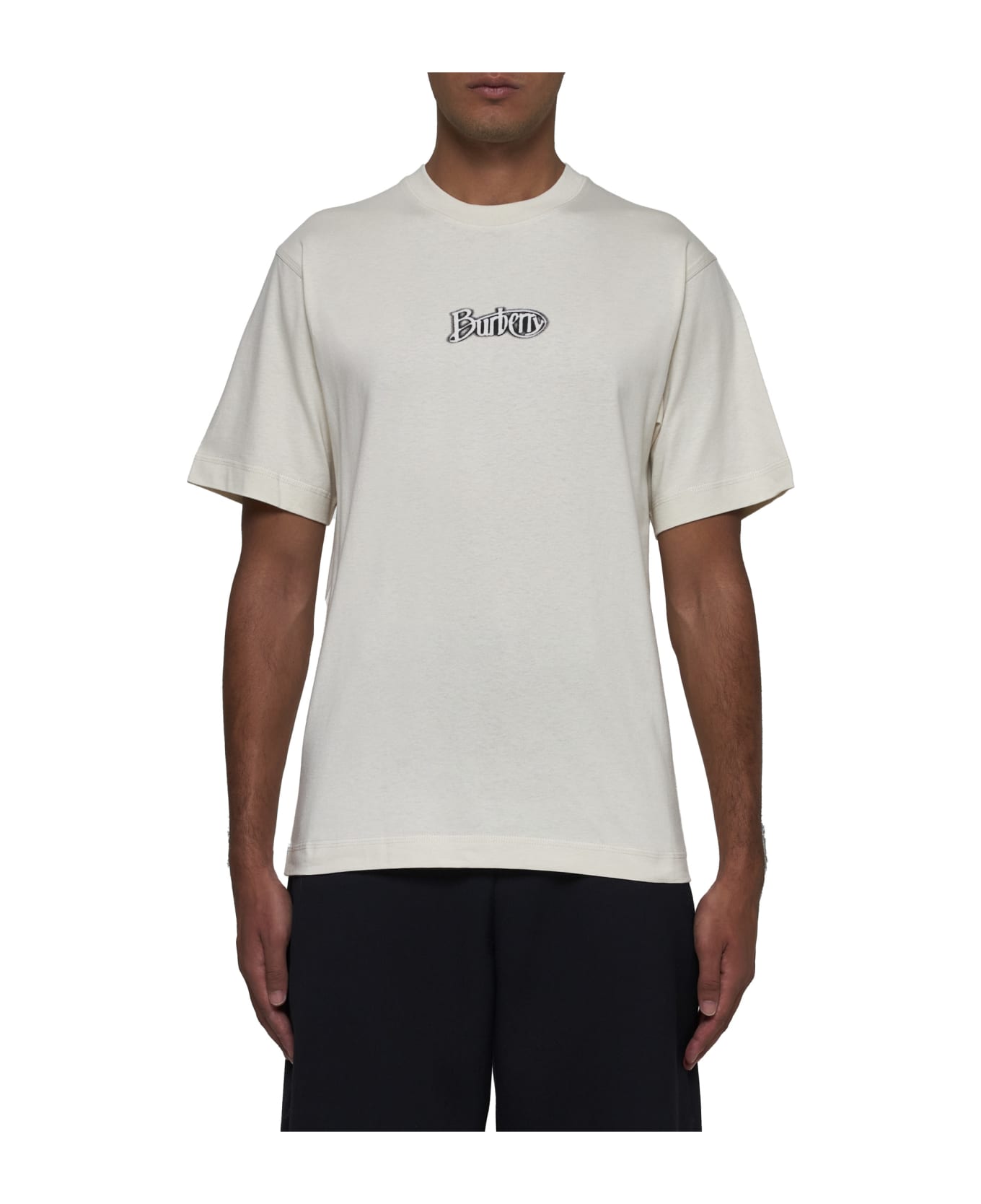 Tシャツ・カットソー BURBERRY SAND WOOL T-SHIRT Burberry Sand Cotton T-shirt | italist