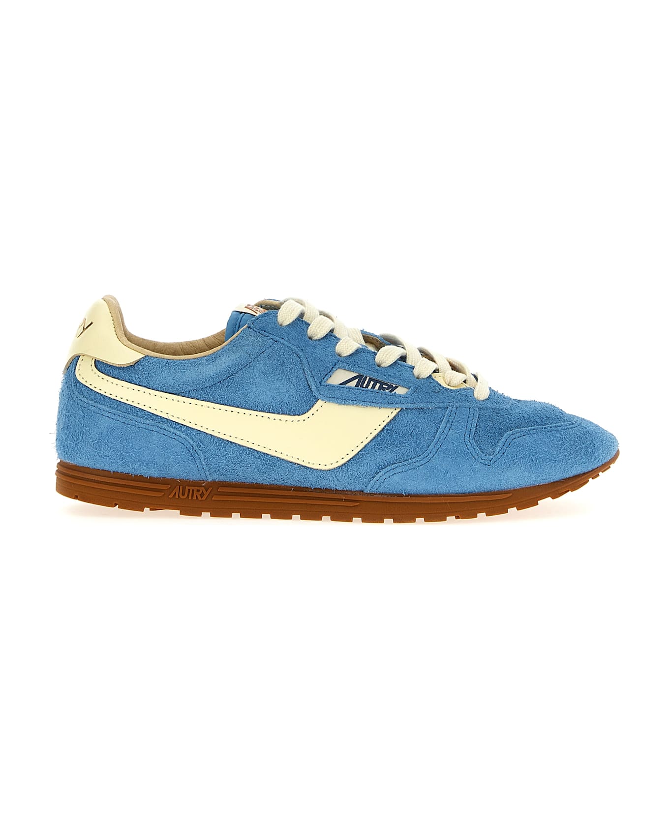 Autry Windspin Leather Sneakers - Blue