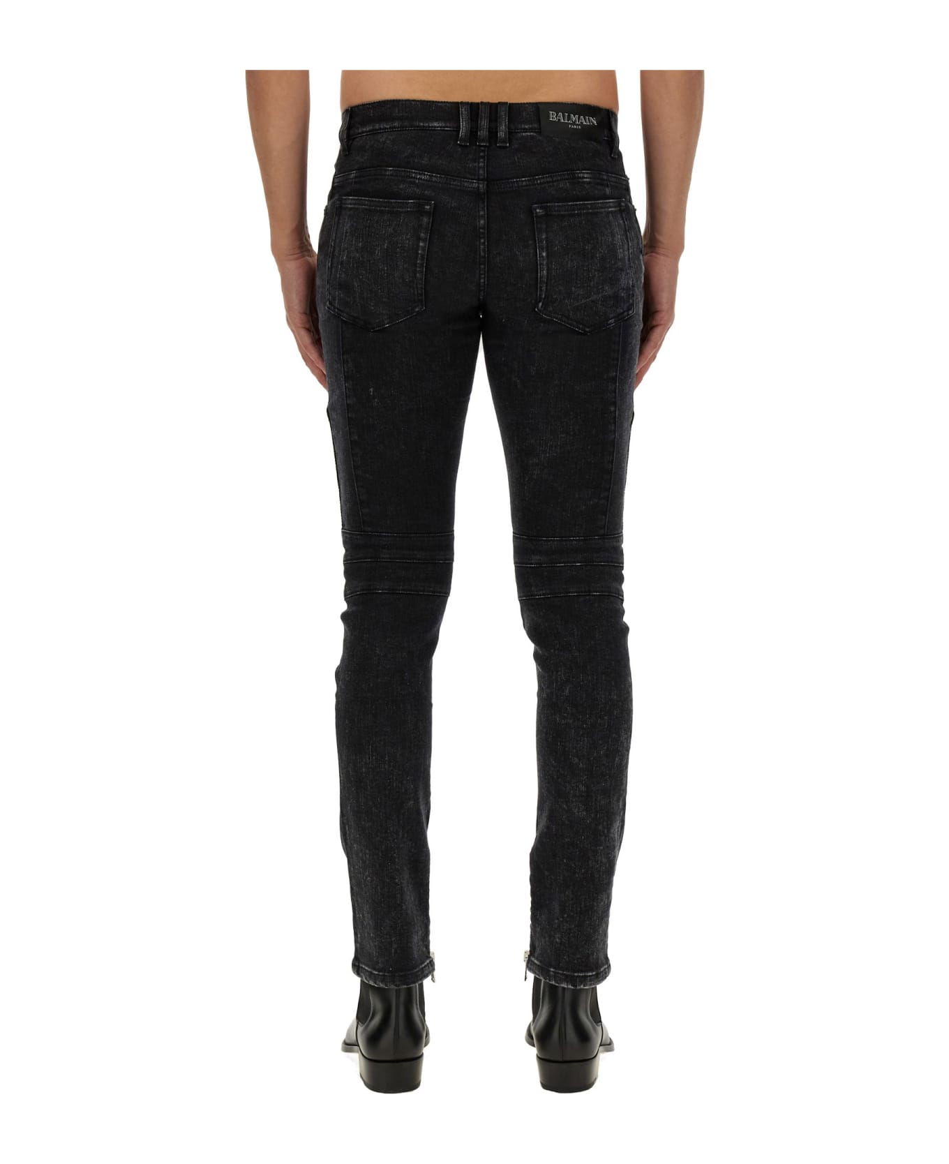 Balmain Slim Fit Jeans - NERO