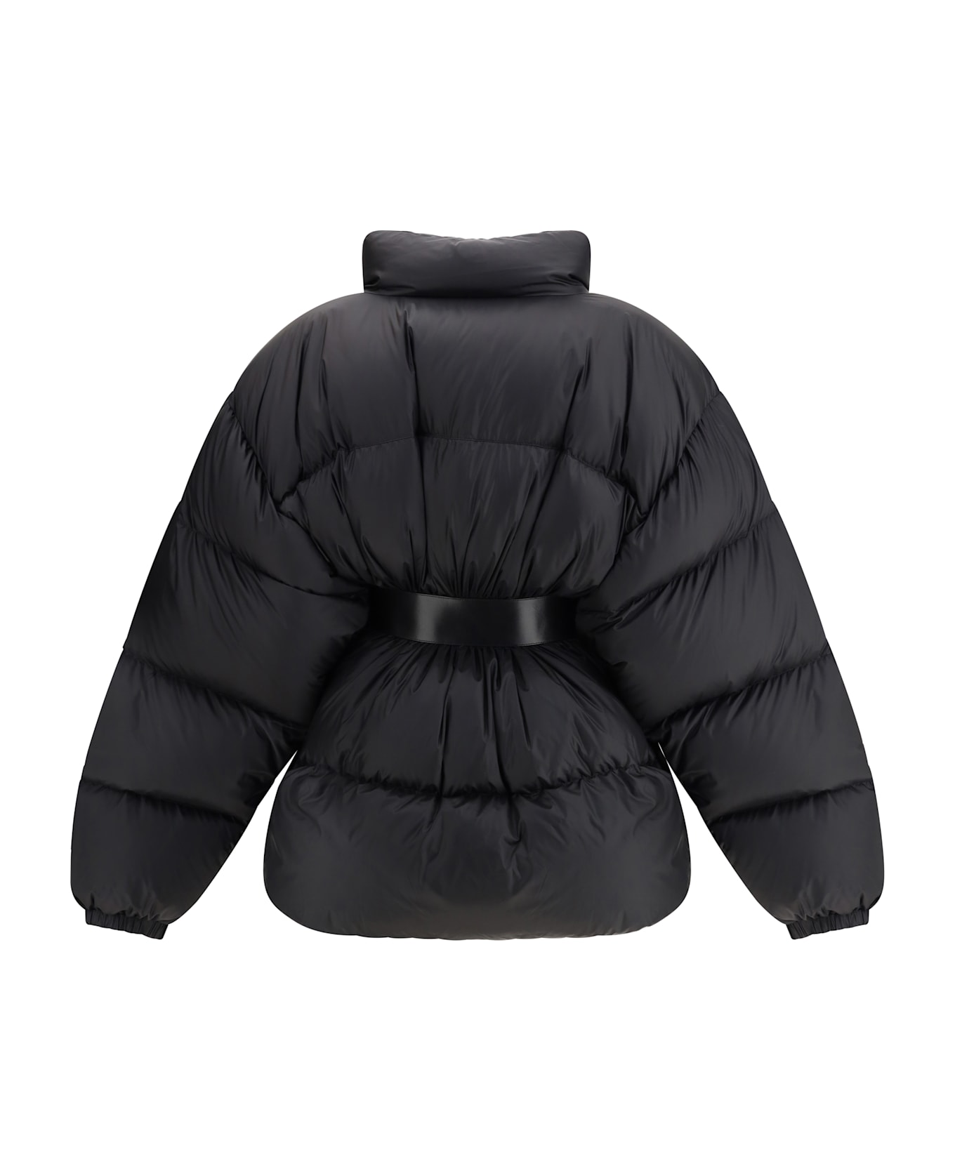 Balenciaga Belted Hourglass Short Puffer