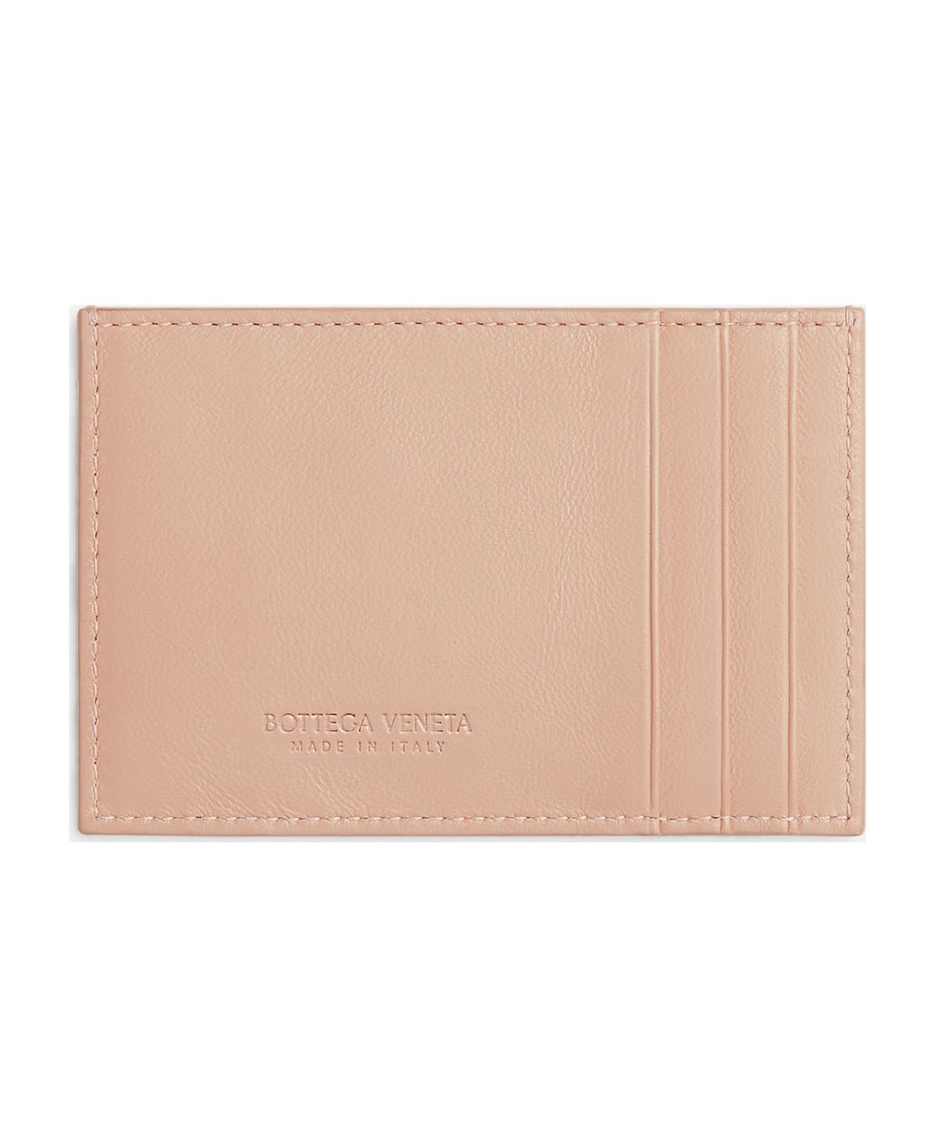 Bottega Veneta Cassette Credit Card Holder - Pink 財布