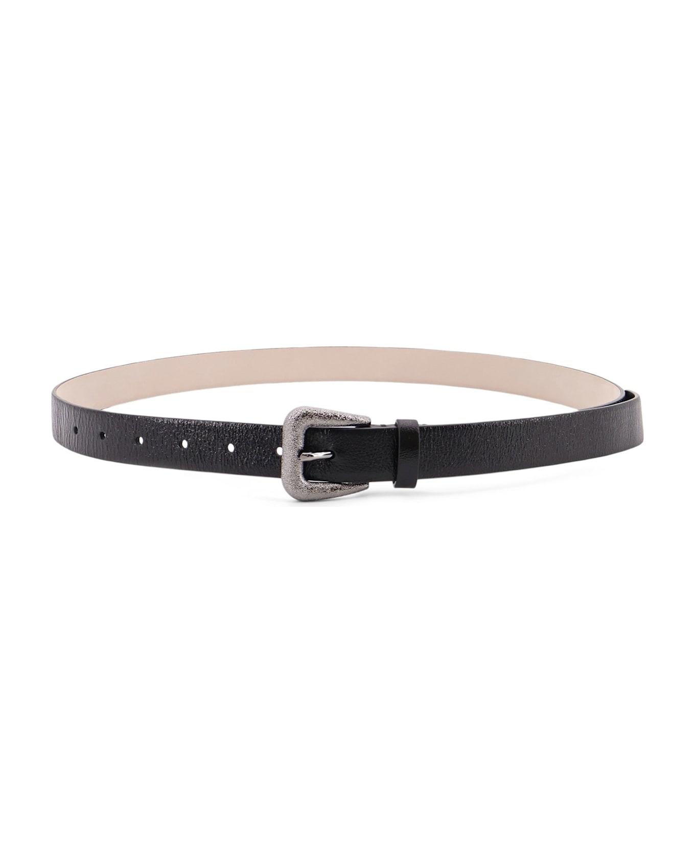 Brunello Cucinelli Leather Belt - Black