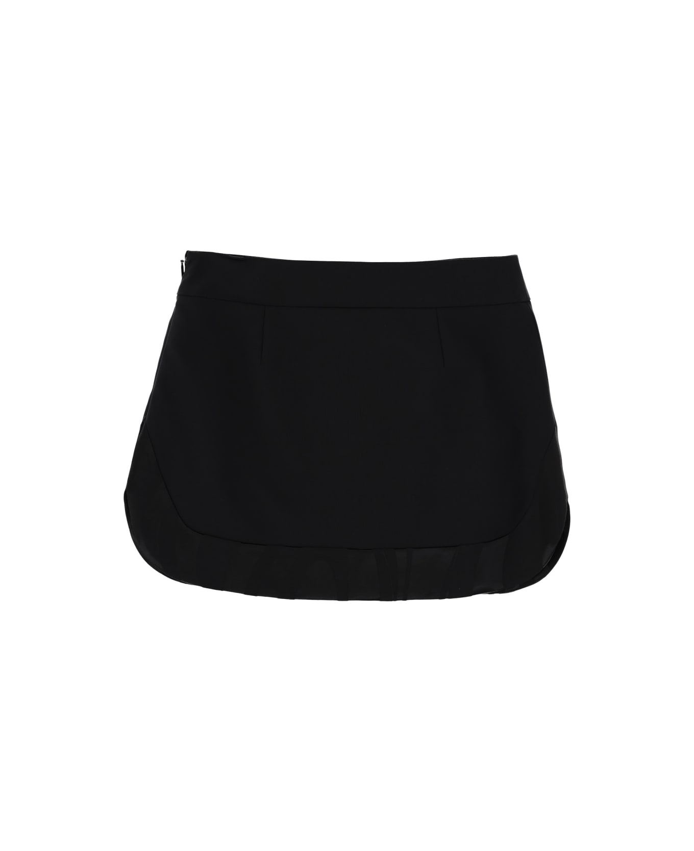 Pucci Wool Miniskirt - BLACK