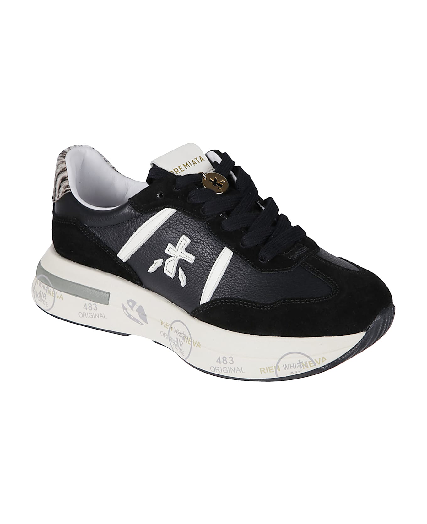 Premiata Cassie Sneakers - Black