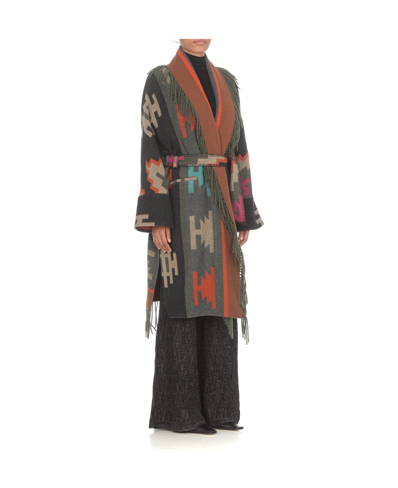 Bazar Deluxe Wool Coat - MultiColour