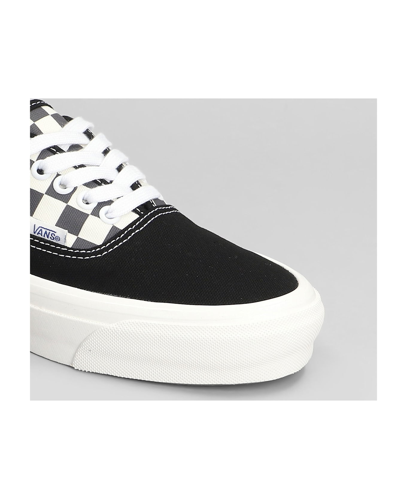 Vans Lx Authentic 44 Sneakers In Black Canvas - black