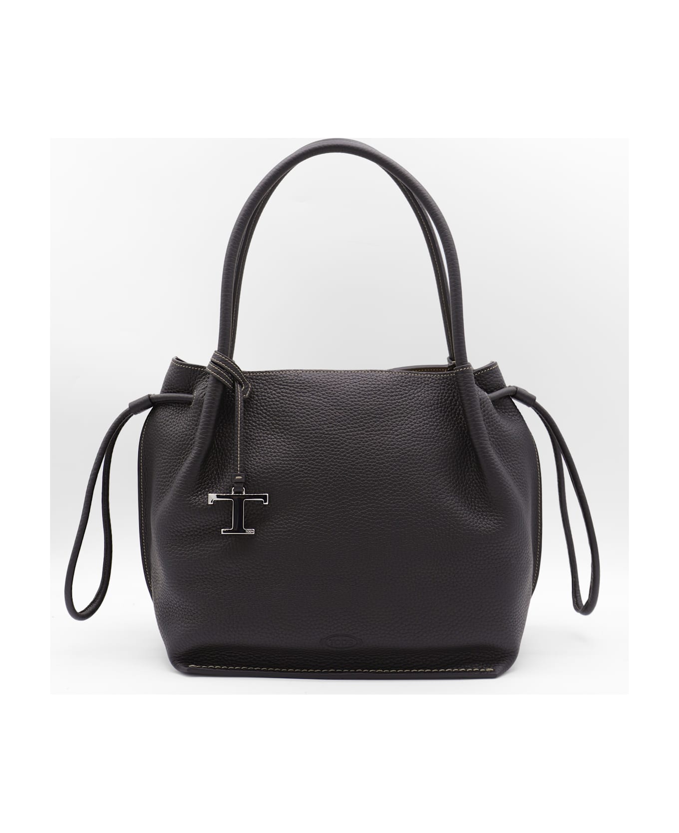 Tod
s Black Leather Totes - Black