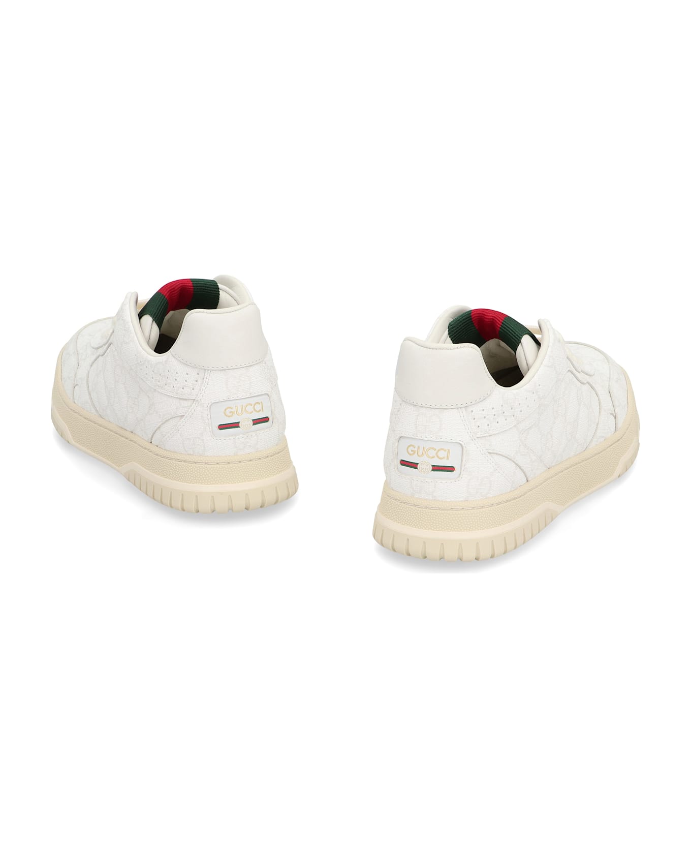 Gucci Re-web Low-top Sneakers - White