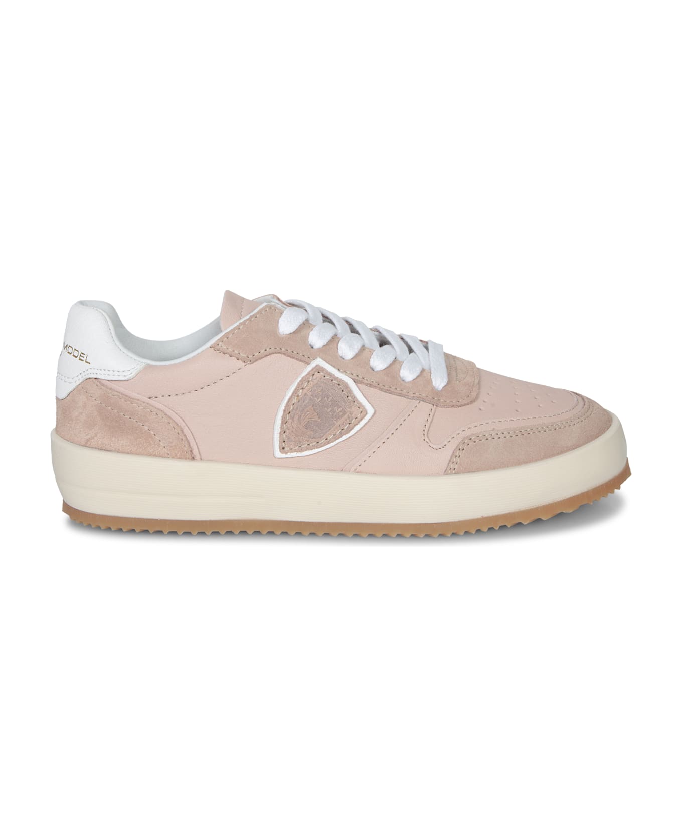 Philippe Model Nice Low Sneakers In Powder Pink - Pink