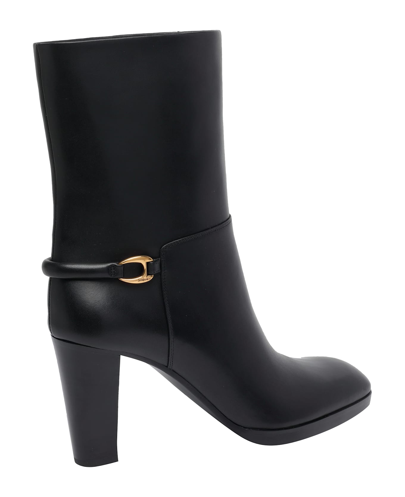 Saint Laurent Pump Booties - Black