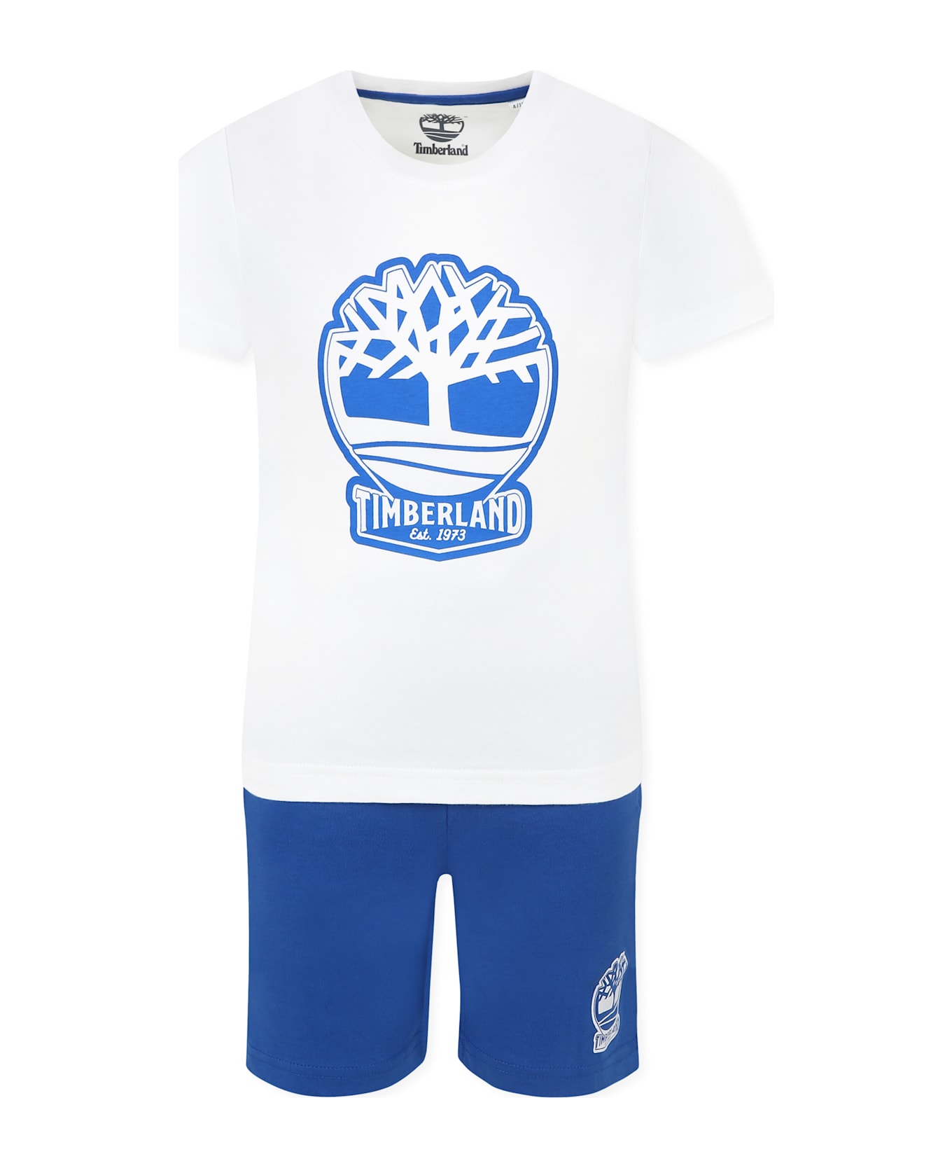 Timberland Multicolor Pajamas For Boy With Logo And Tree - Multicolor