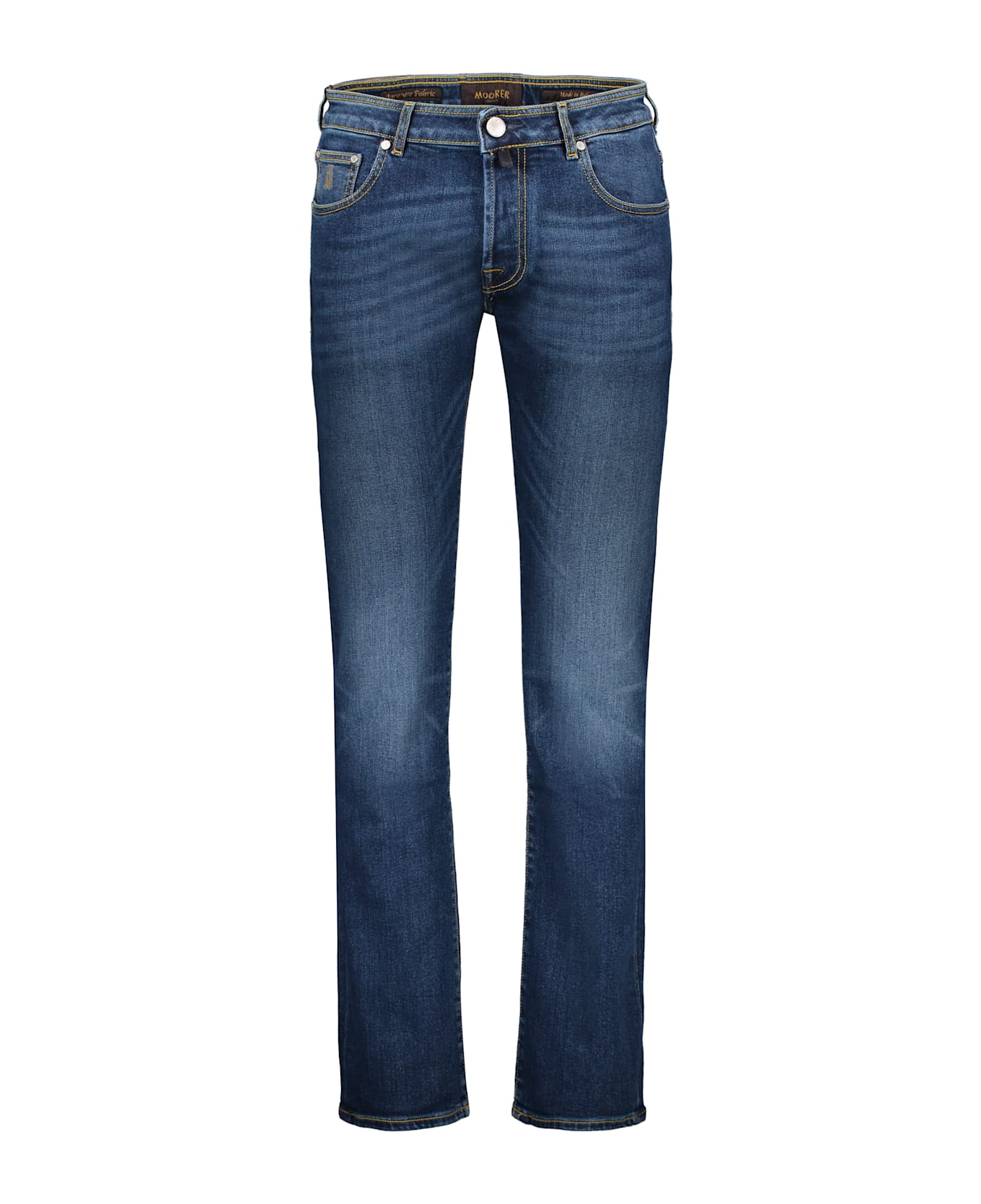 Moorer Pavel 5-pocket Jeans - Denim