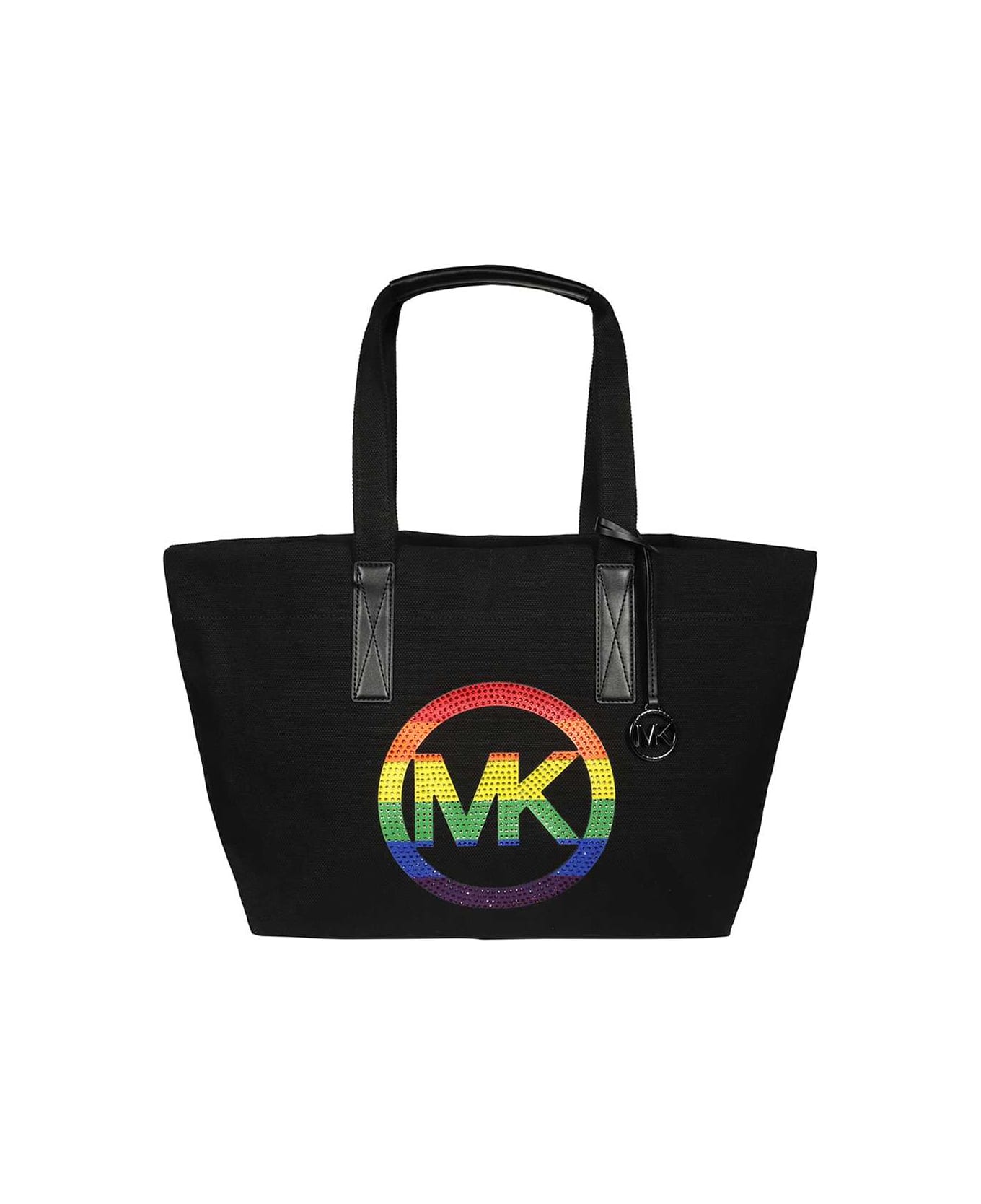 MICHAEL Michael Kors Canvas Tote Bag - black
