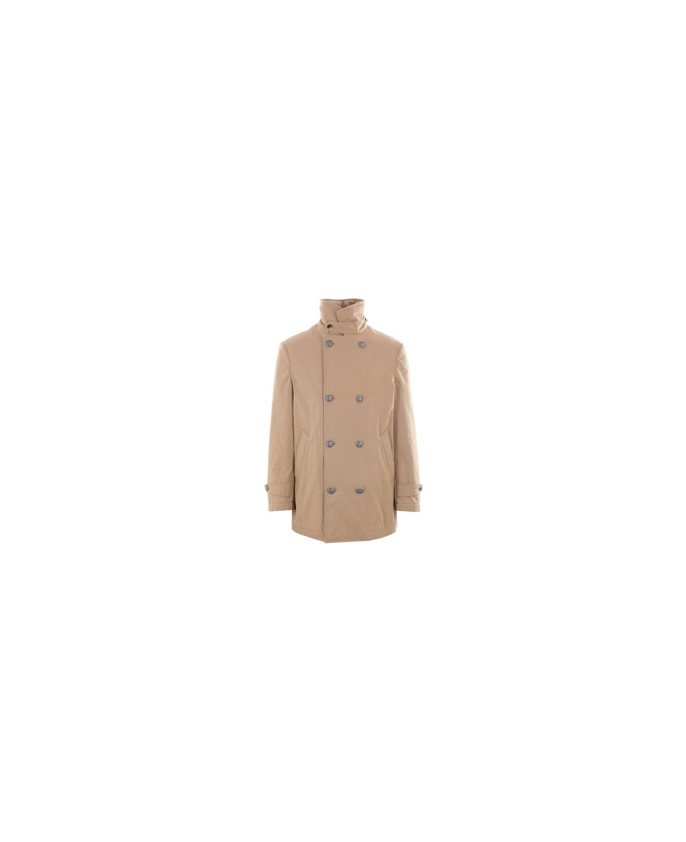 Brunello Cucinelli Buttoned Padded Coat